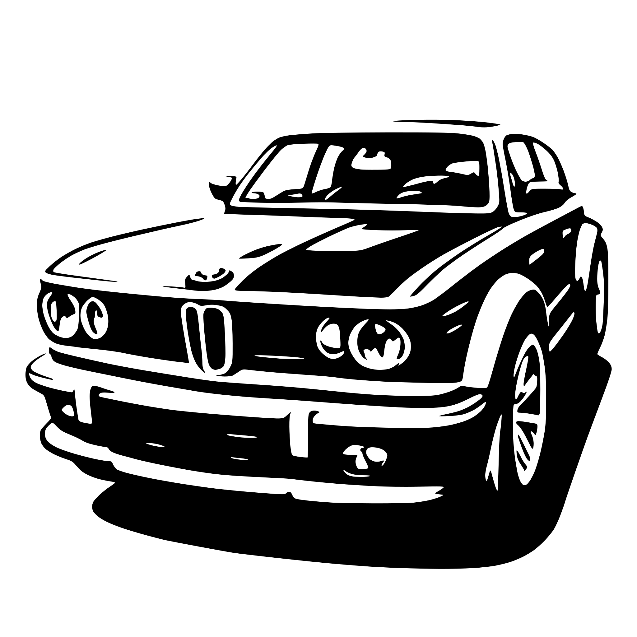 AI-generated SVG of a BMW CAR