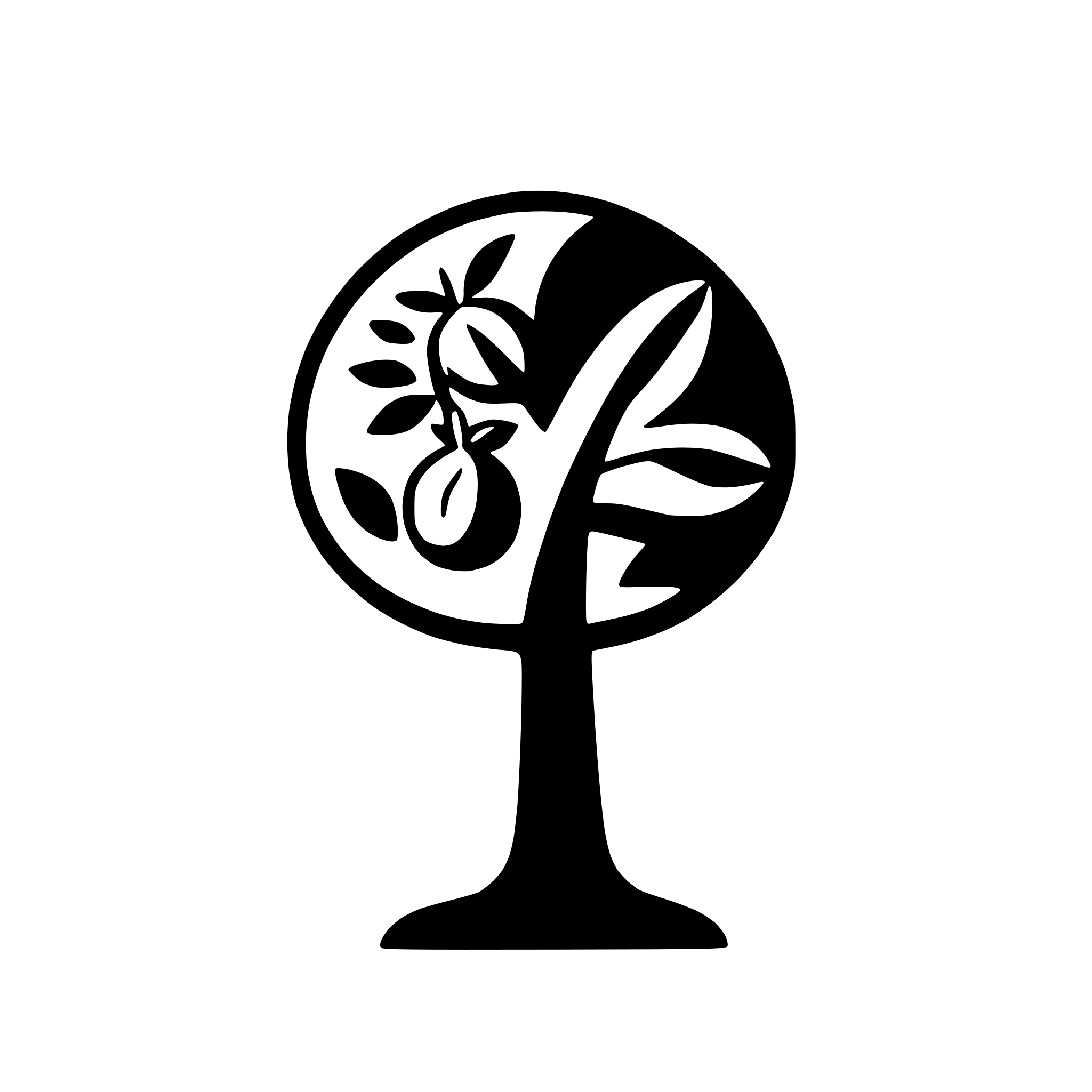 AI-generated SVG of a tree with fruit