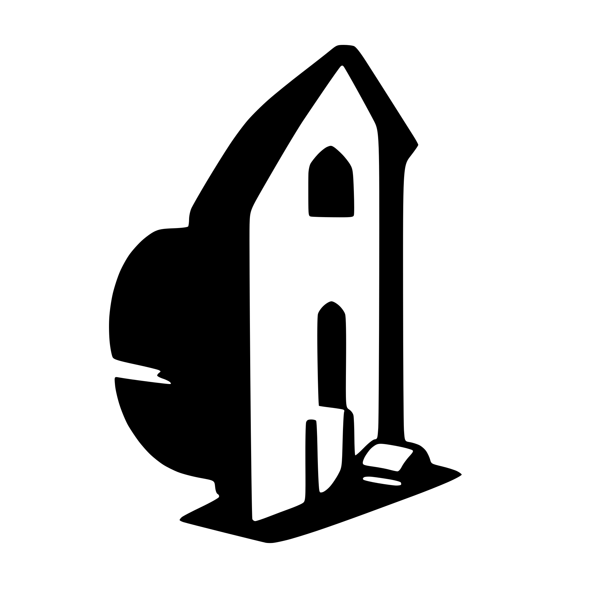 AI-generated SVG of a R