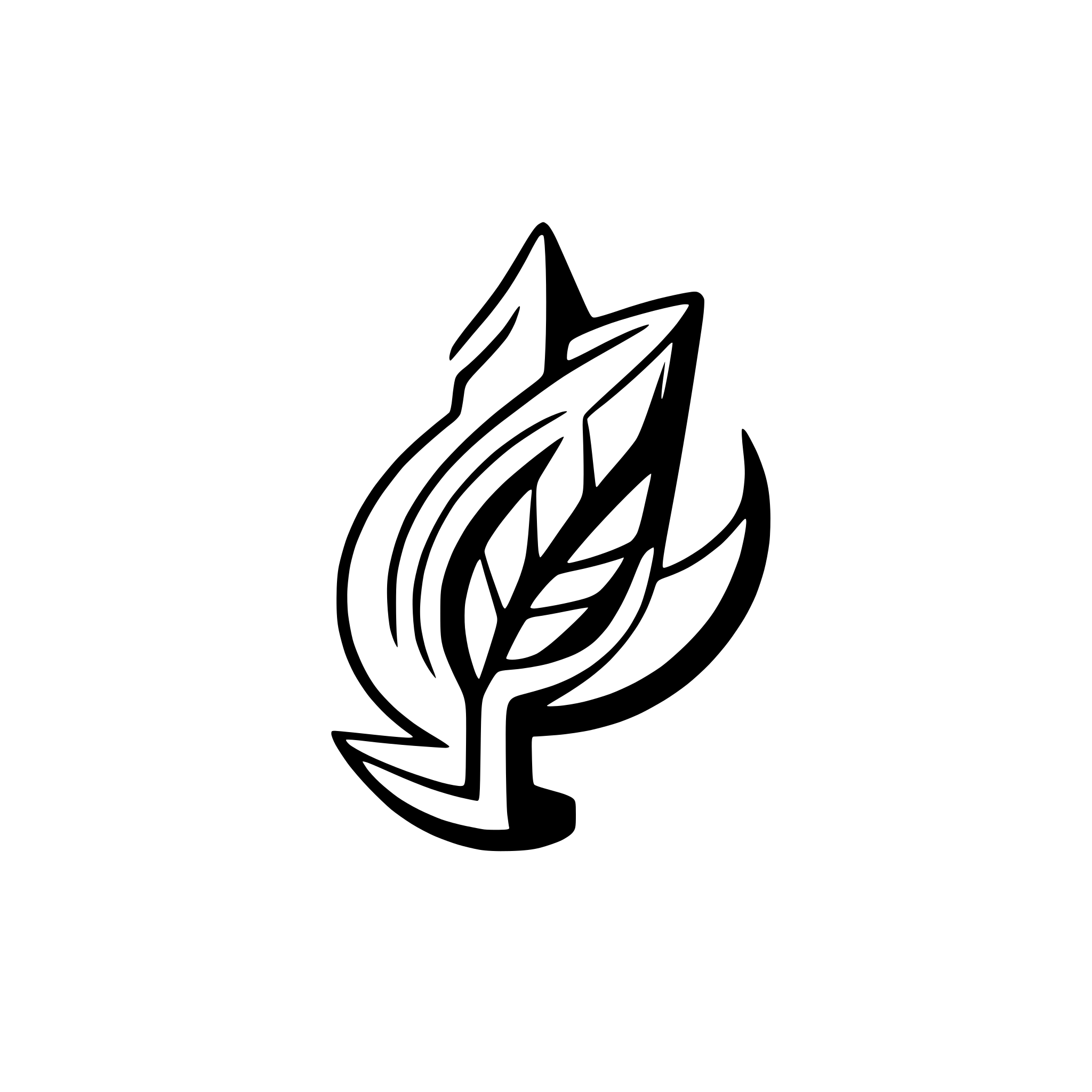 AI-generated SVG of a tornado
