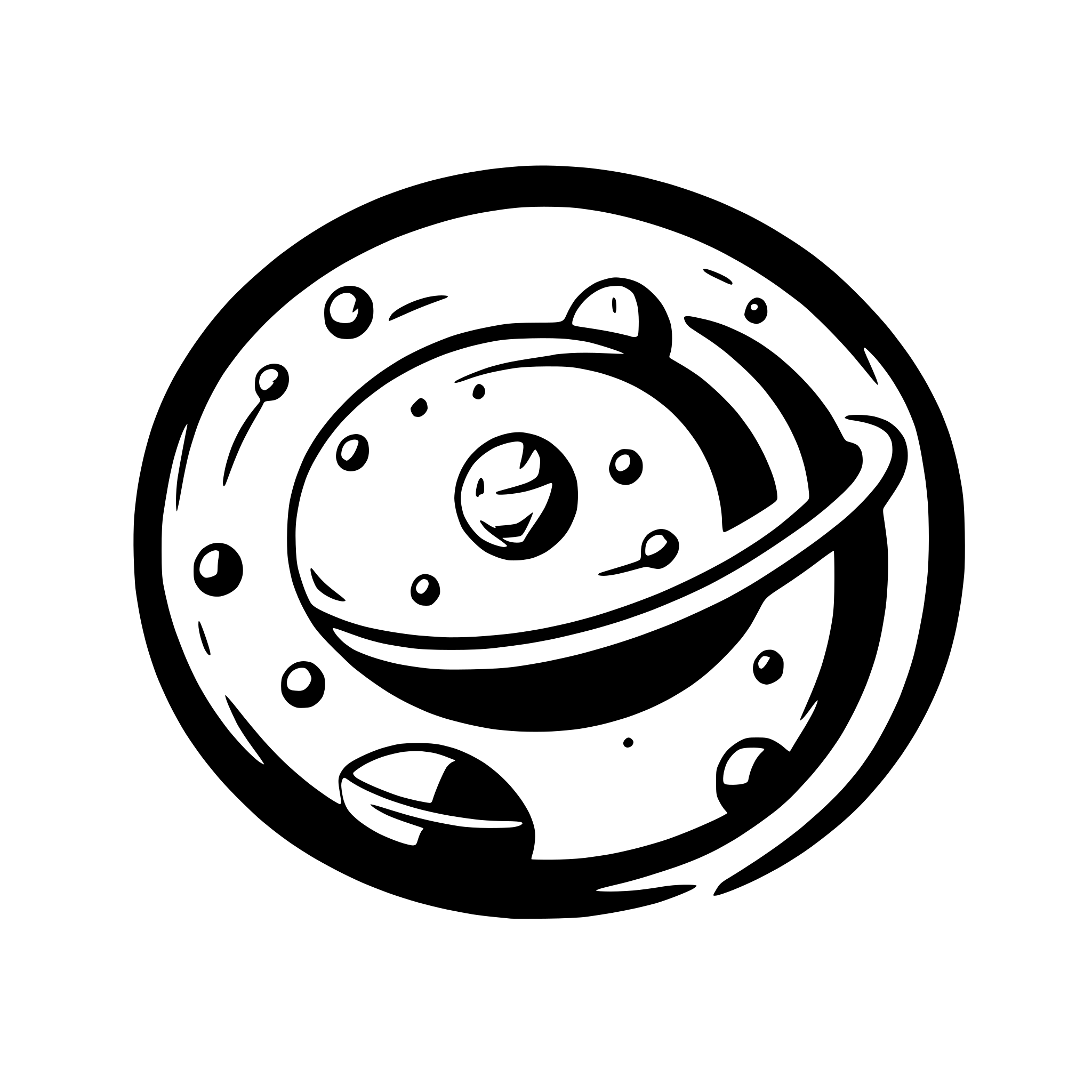 AI-generated SVG of a Planets