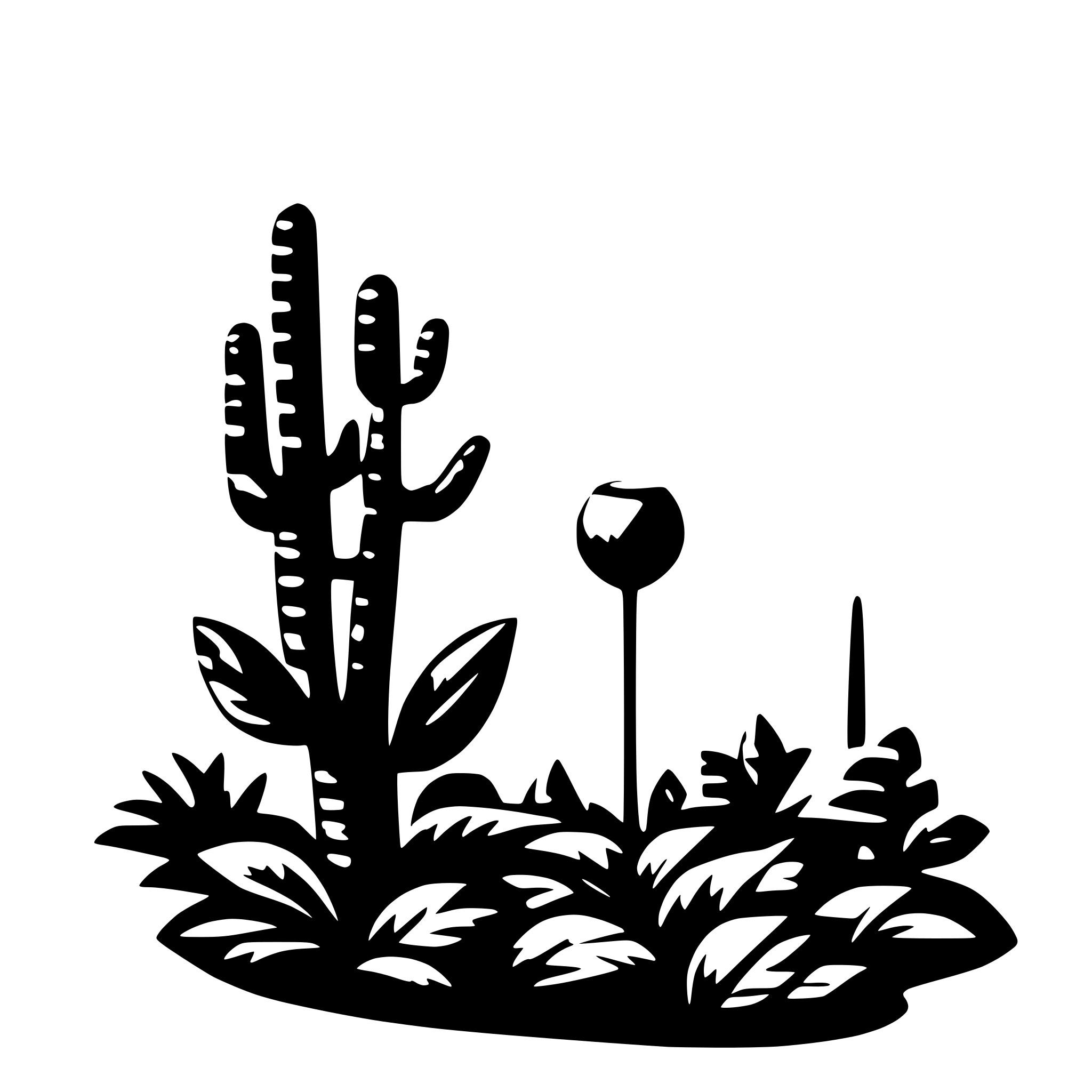 AI-generated SVG of 'Leparade print'