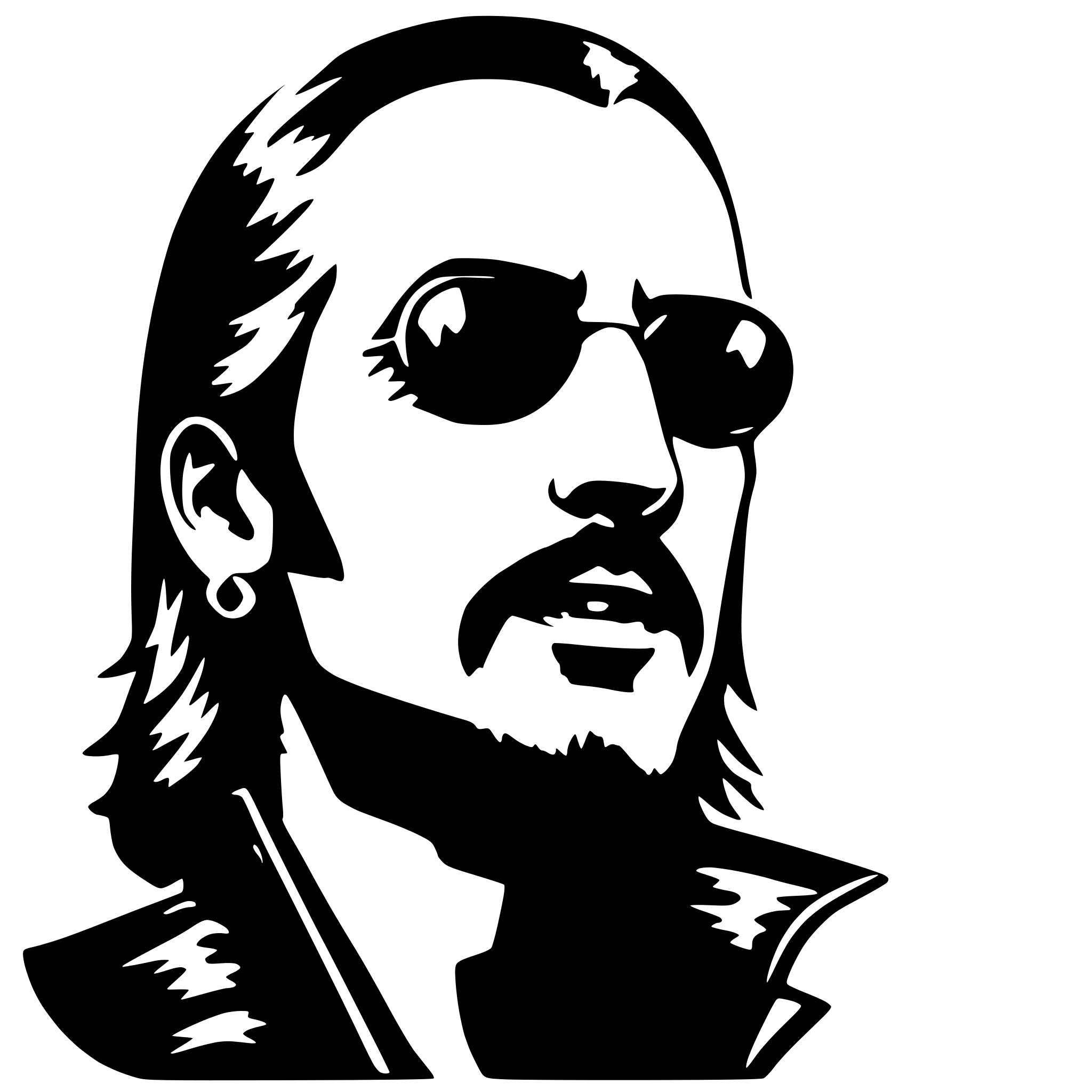 AI-generated SVG of 'Judas Priest'