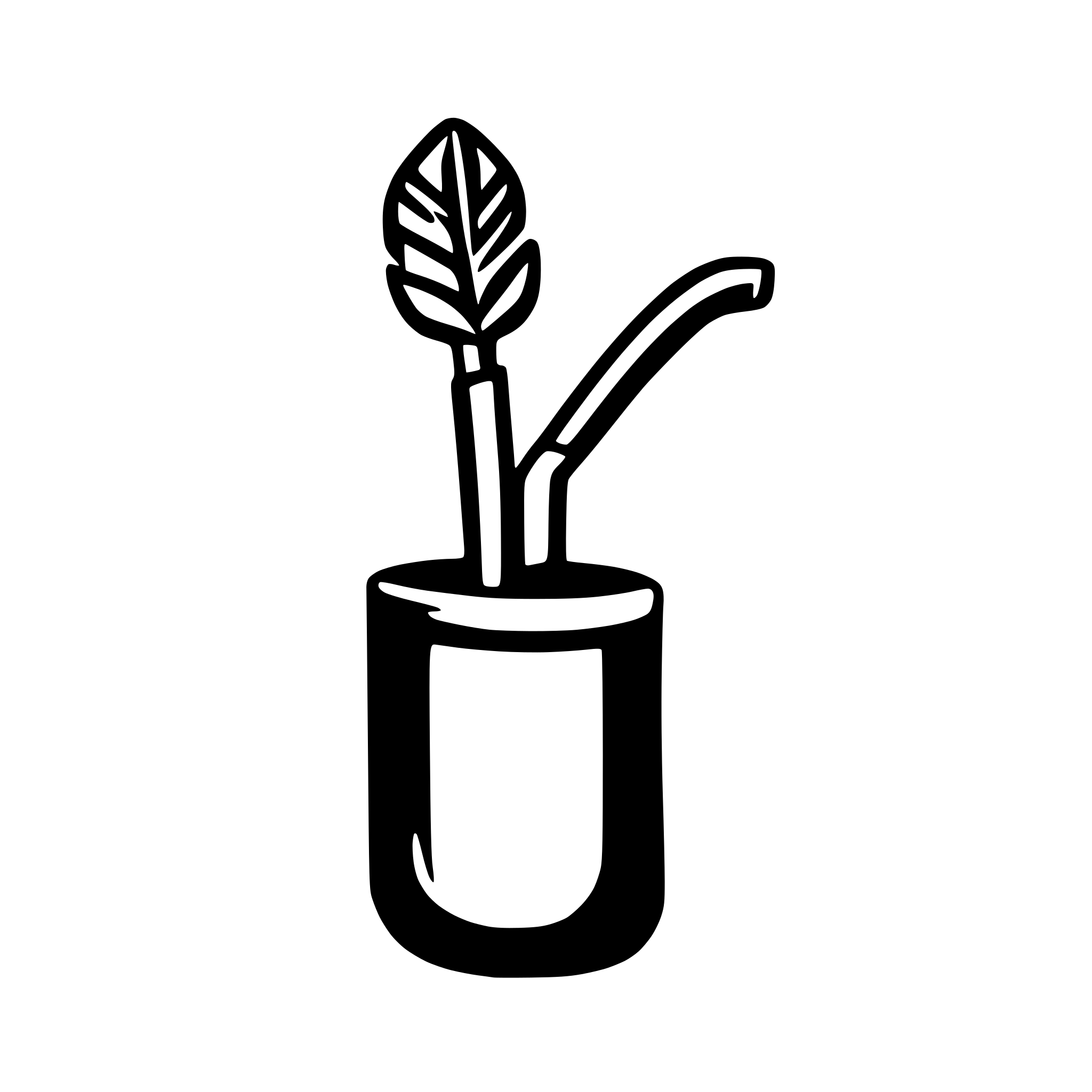 AI-generated SVG of 'tobacco pipe icon'