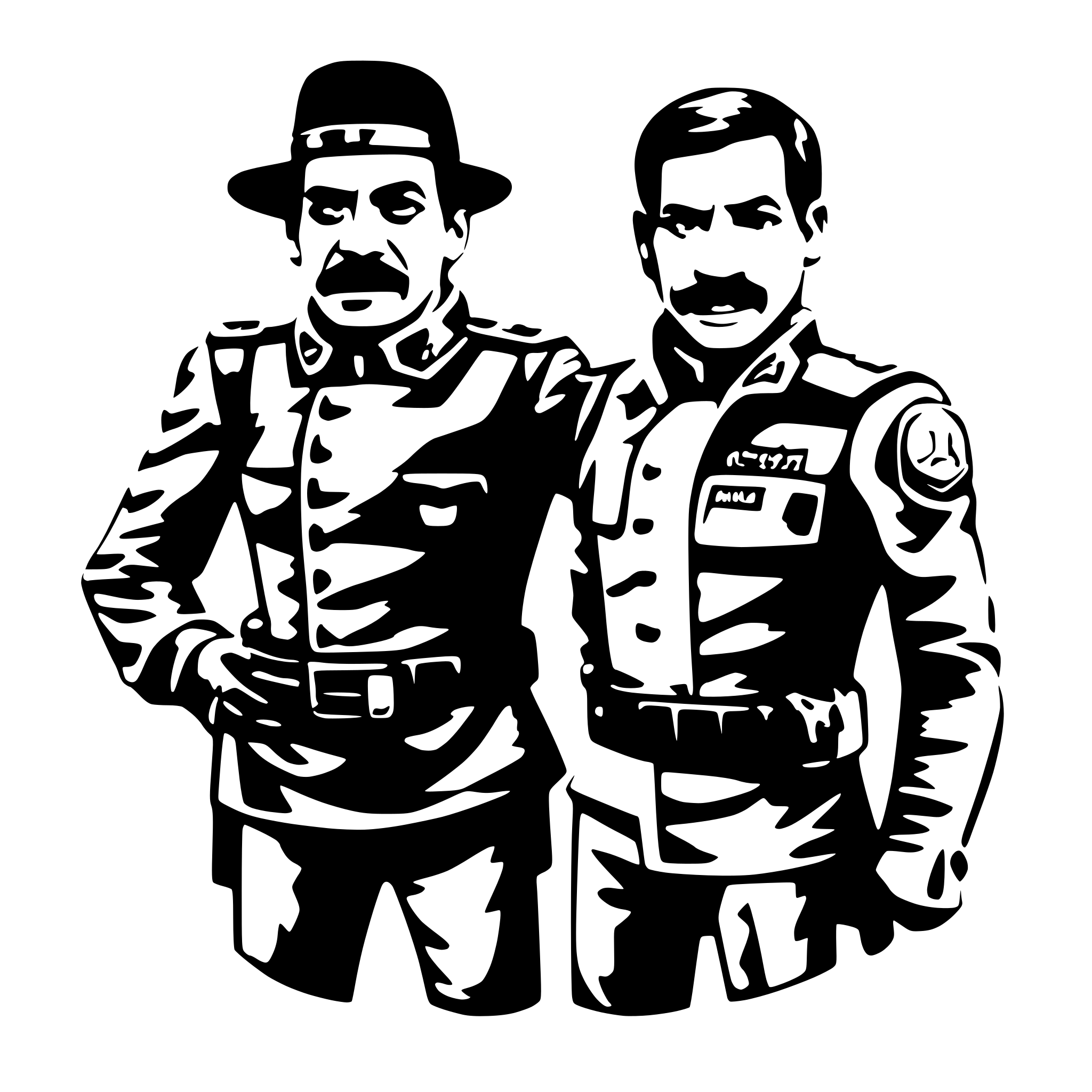 AI-generated SVG of a Chuy or Dax call of duty