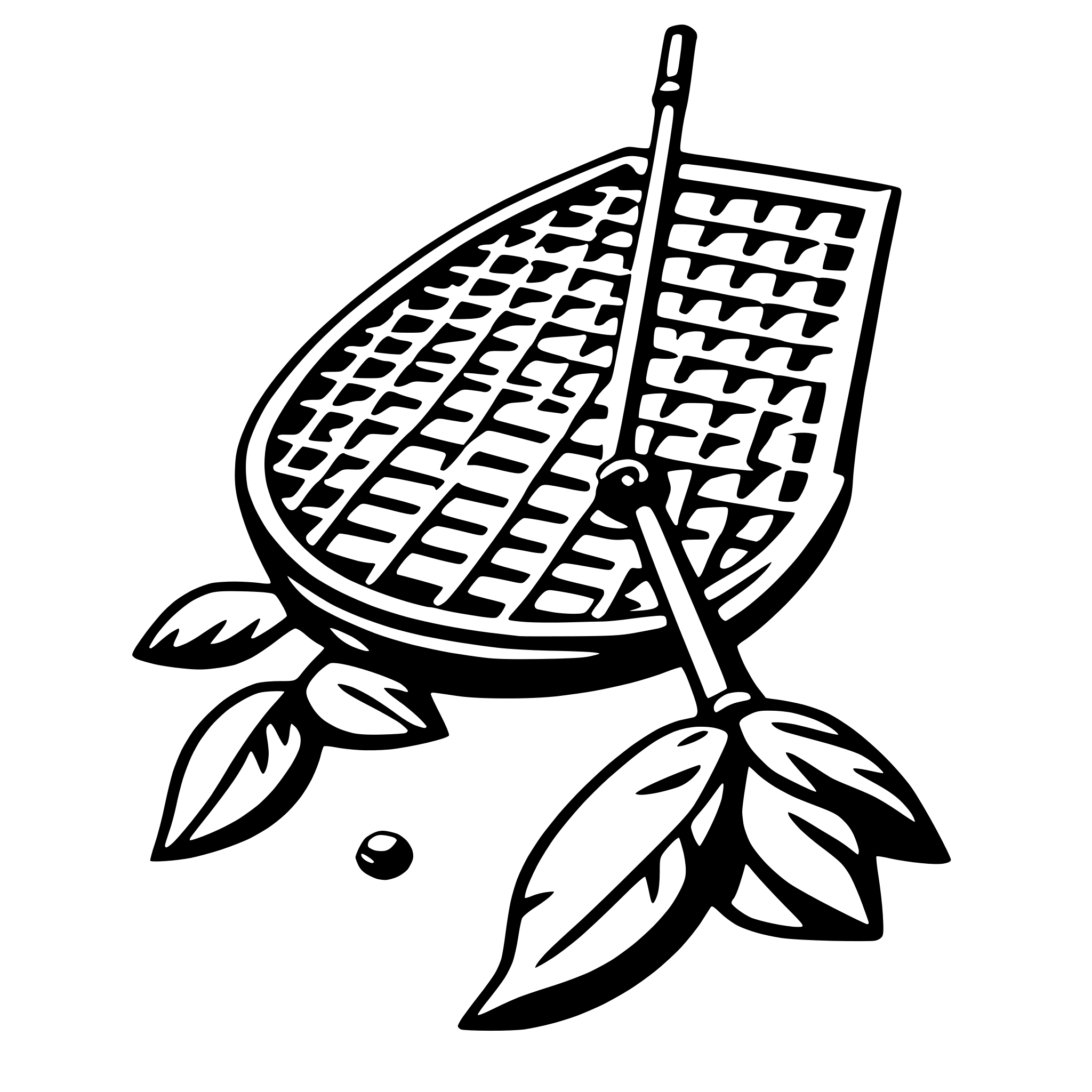 AI-generated SVG of 'fishing net'