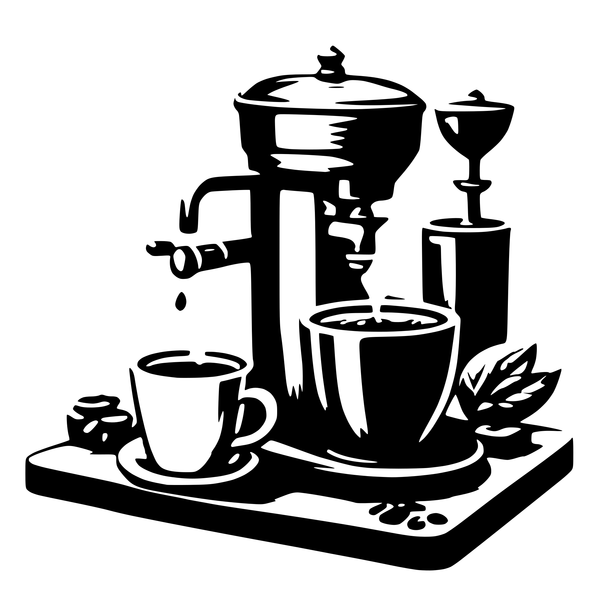 AI-generated SVG of a a logo for a company that specializes in coffee making AI-generated SVG of a a logo for a company that specializes in coffee making