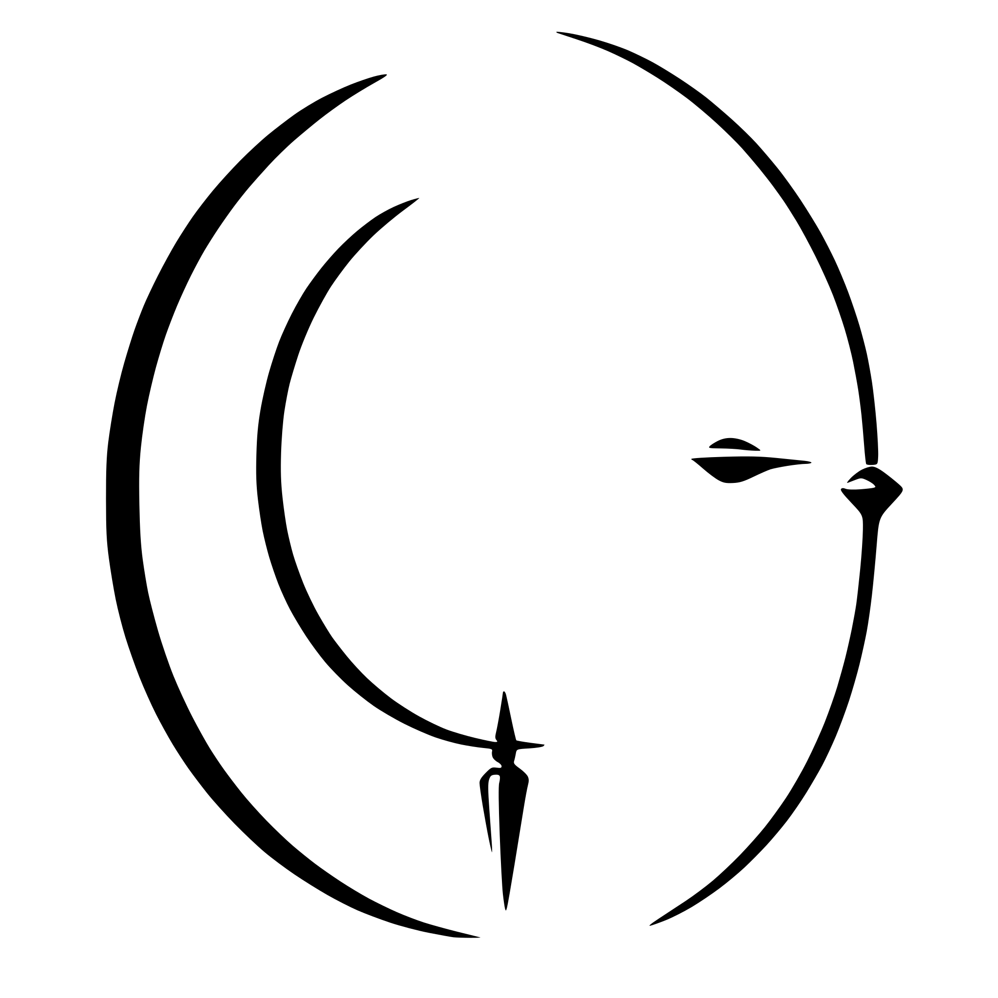 AI-generated SVG of 'A piercing needle transitioning into a seamless hoop, creating a flowing circular shape. The hoop could be completed with a glowing gem or a small phoenix emblem inside.'