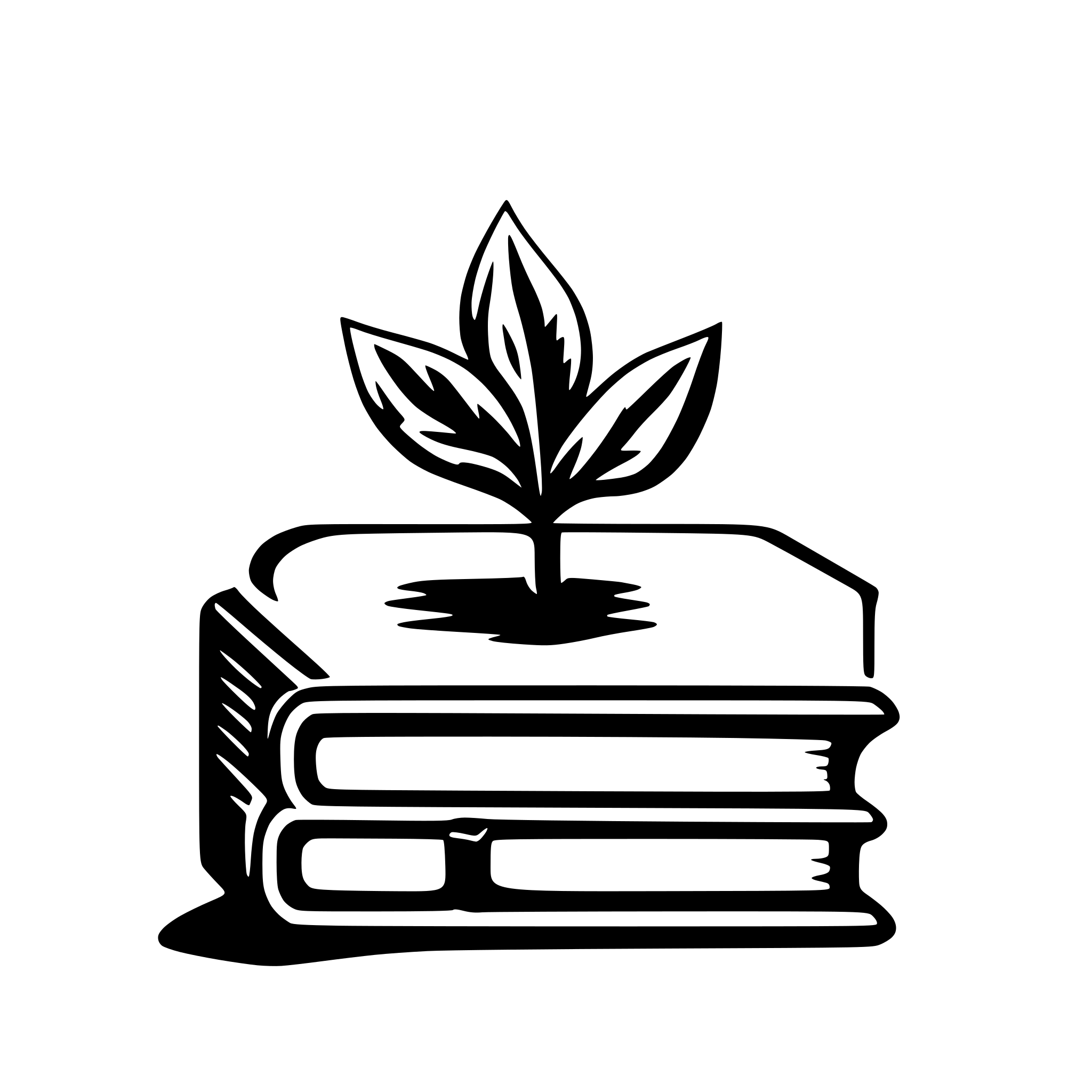 AI-generated SVG of 'logo solid book exam'