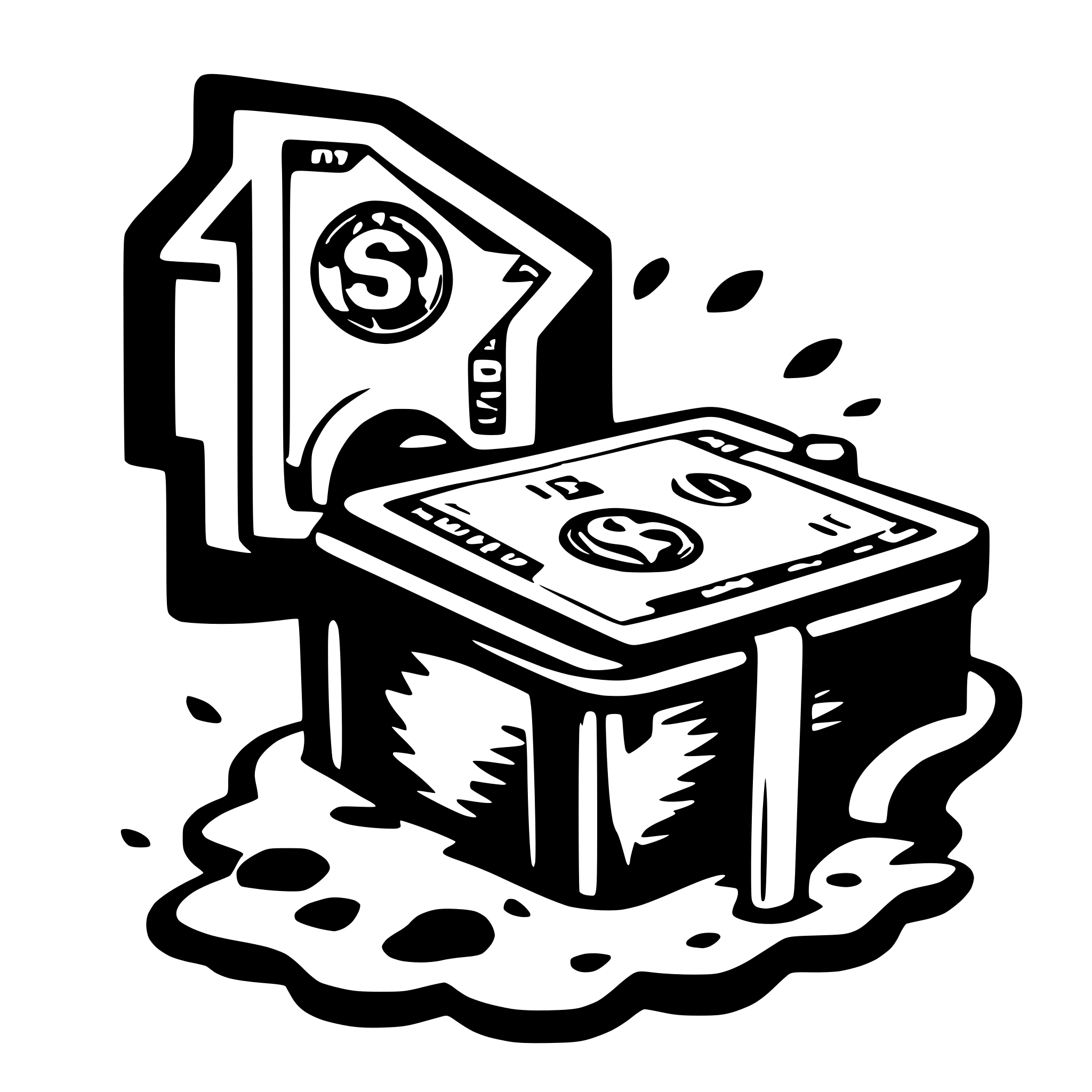 AI-generated SVG of 'money transfer'