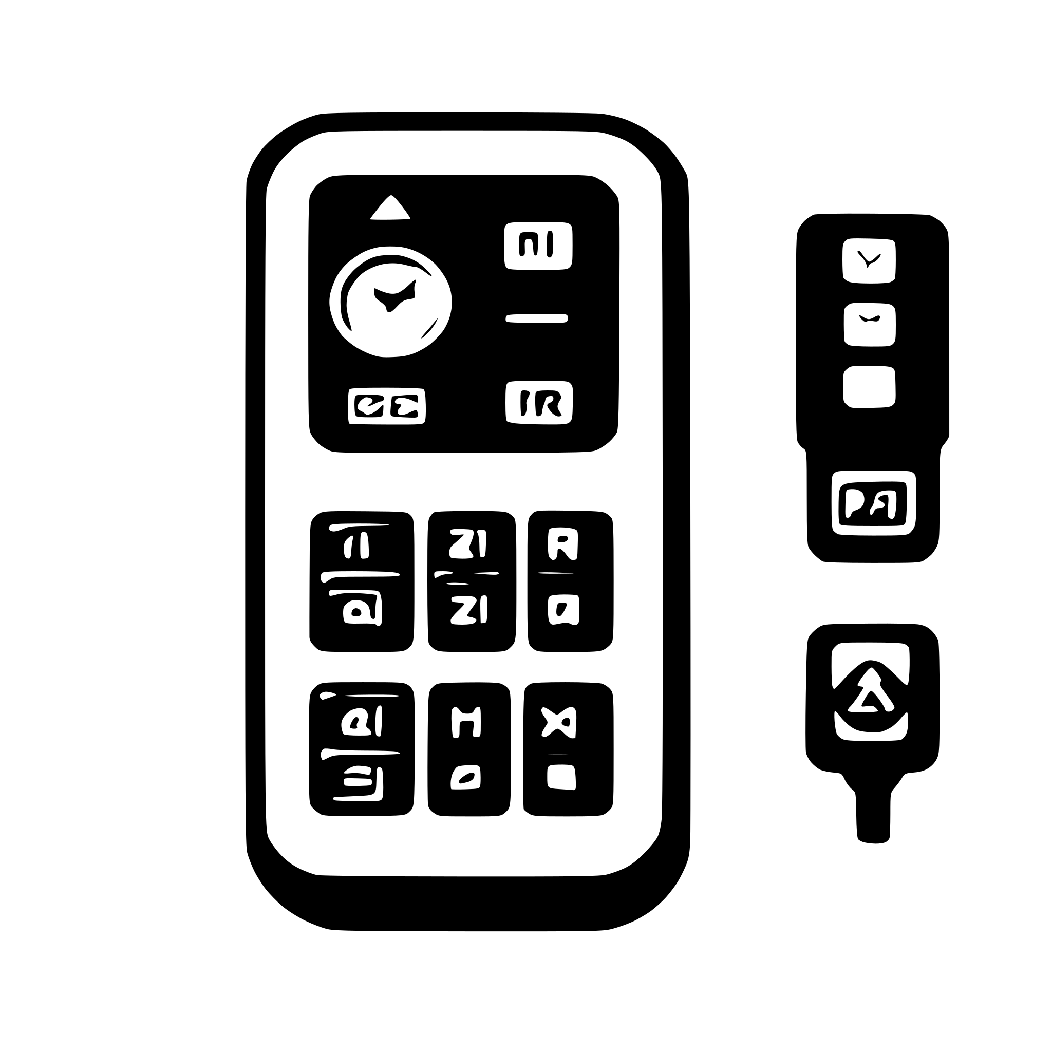 AI-generated SVG of 'Electronic parking controller'