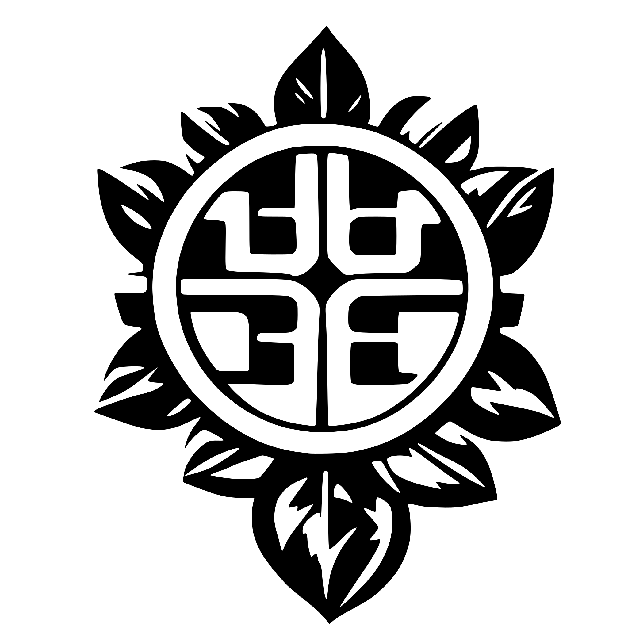 AI-generated SVG of 'Kamon'