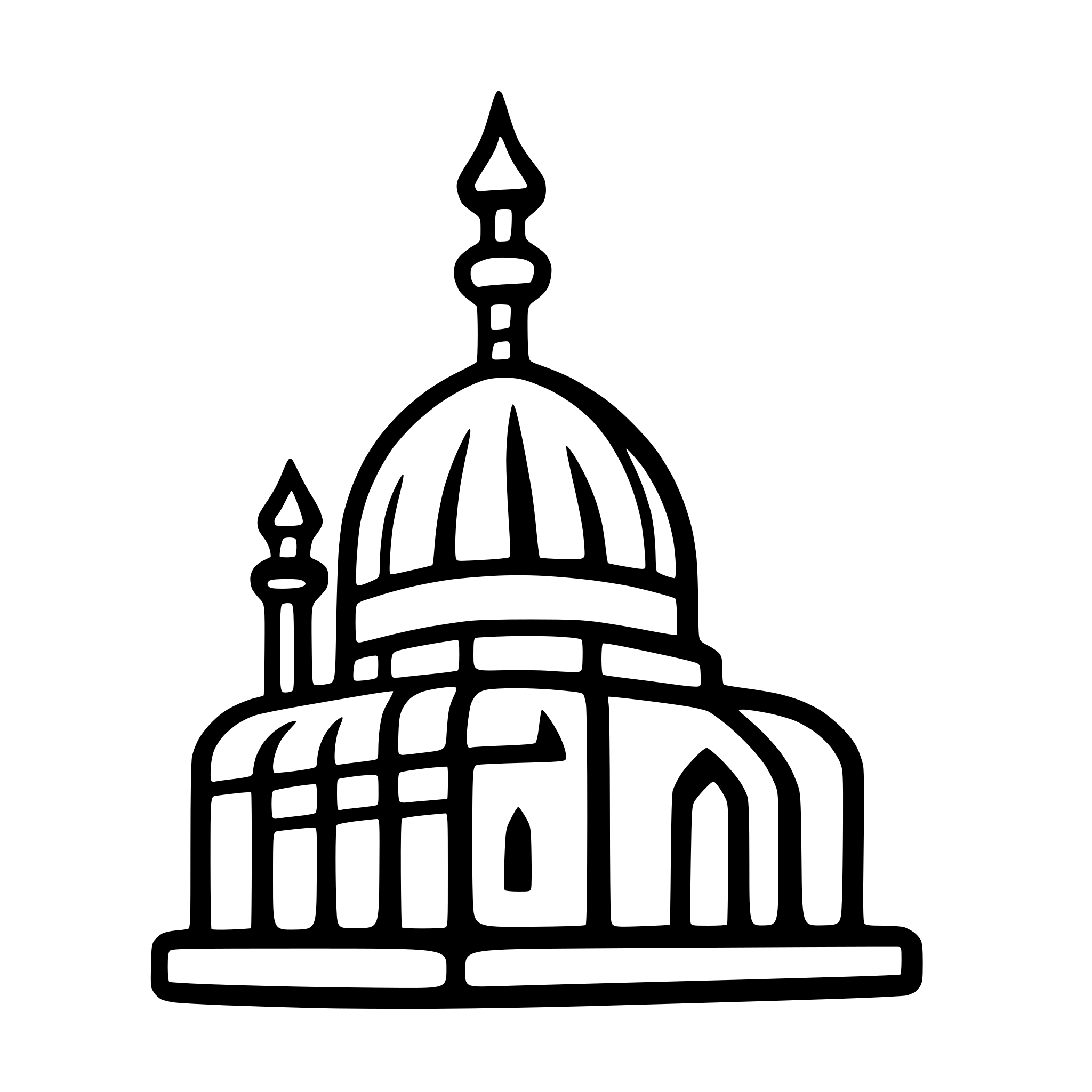AI-generated SVG of 'mosque icon'