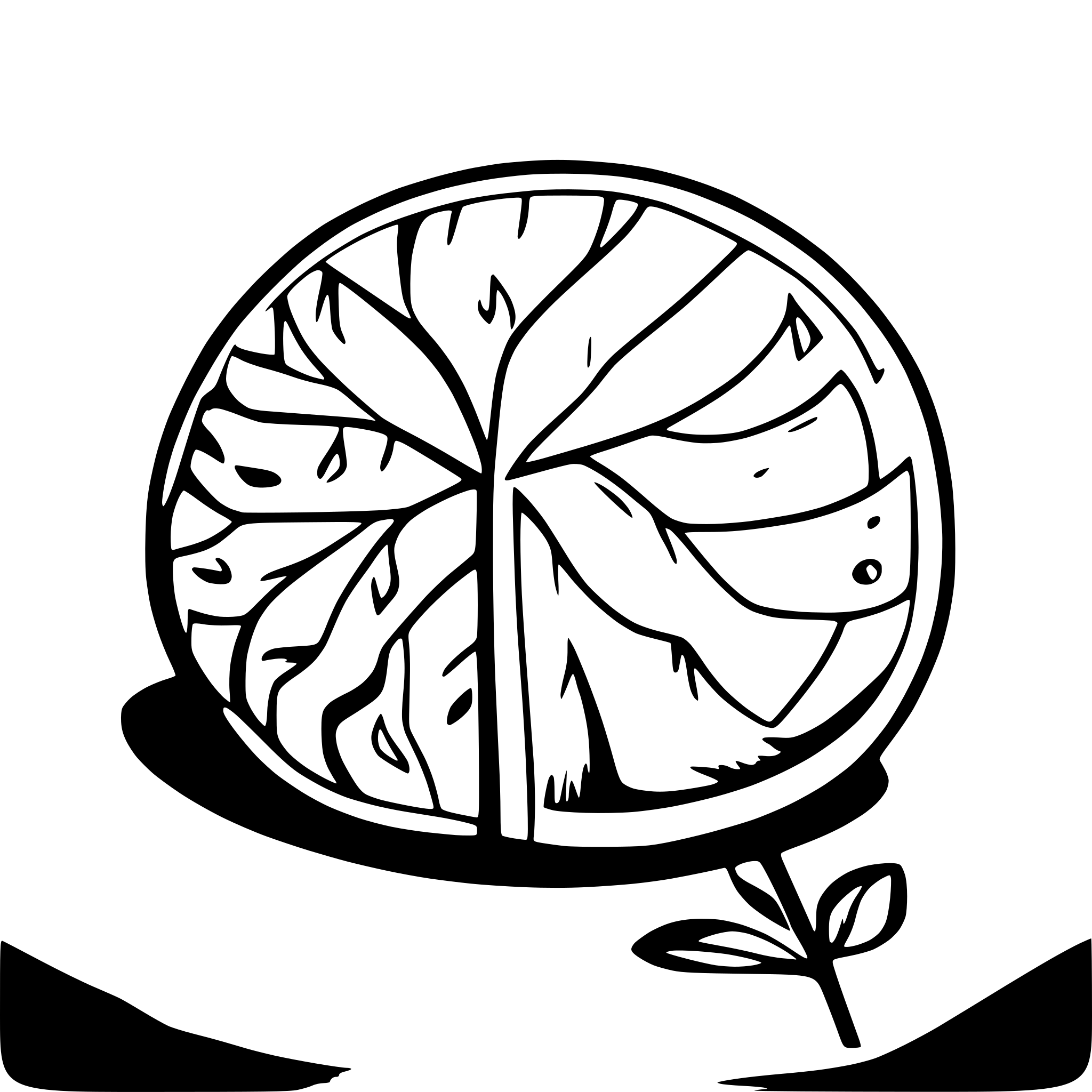 AI-generated SVG of 'word ODT'