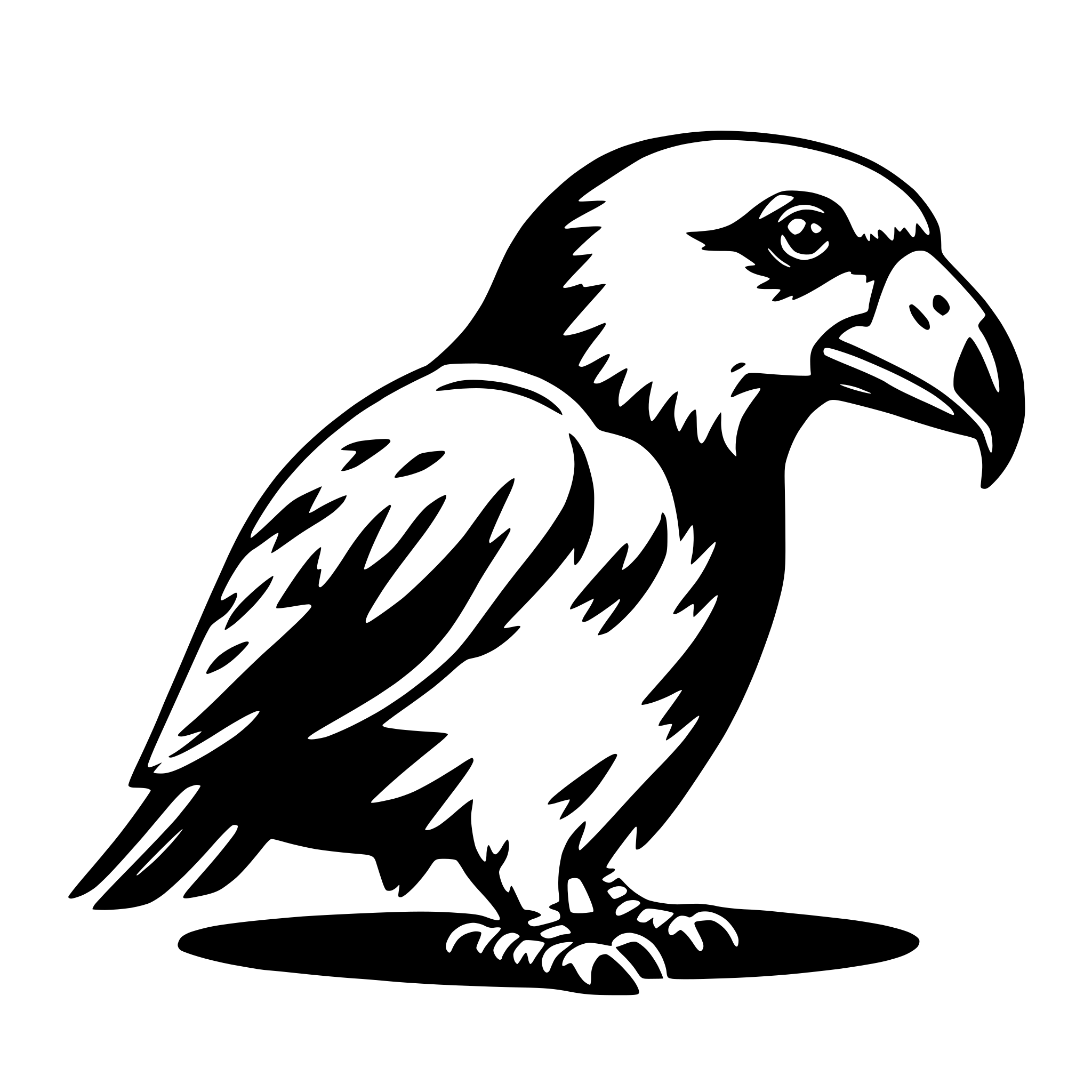 AI-generated SVG of 'condor'
