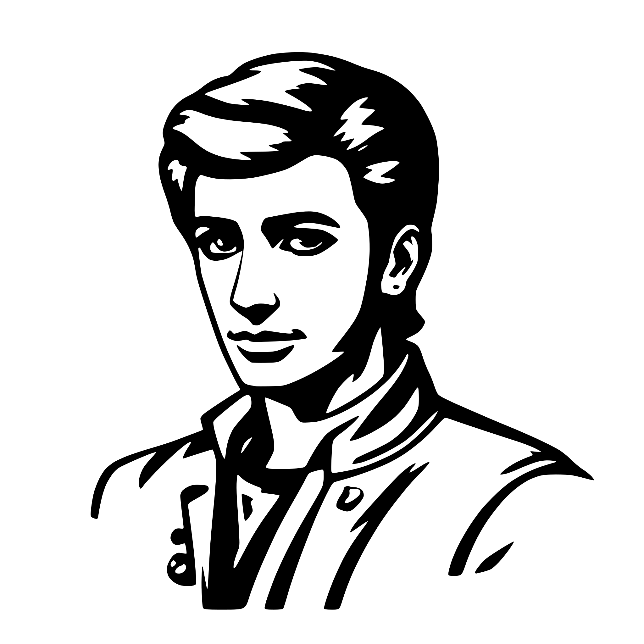 AI-generated SVG of 'Faysal'