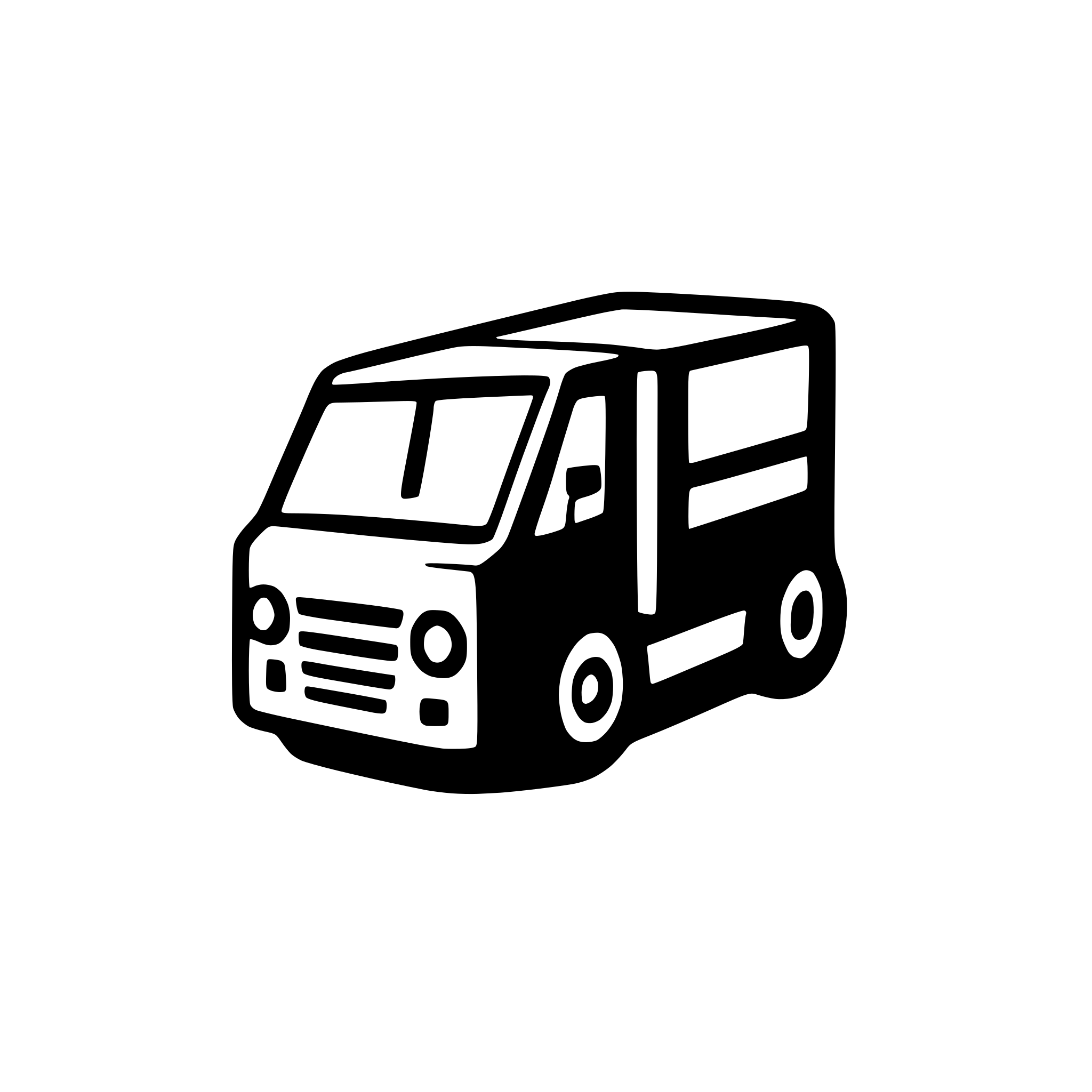 AI-generated SVG of 'simple logistic icon of vehicle'