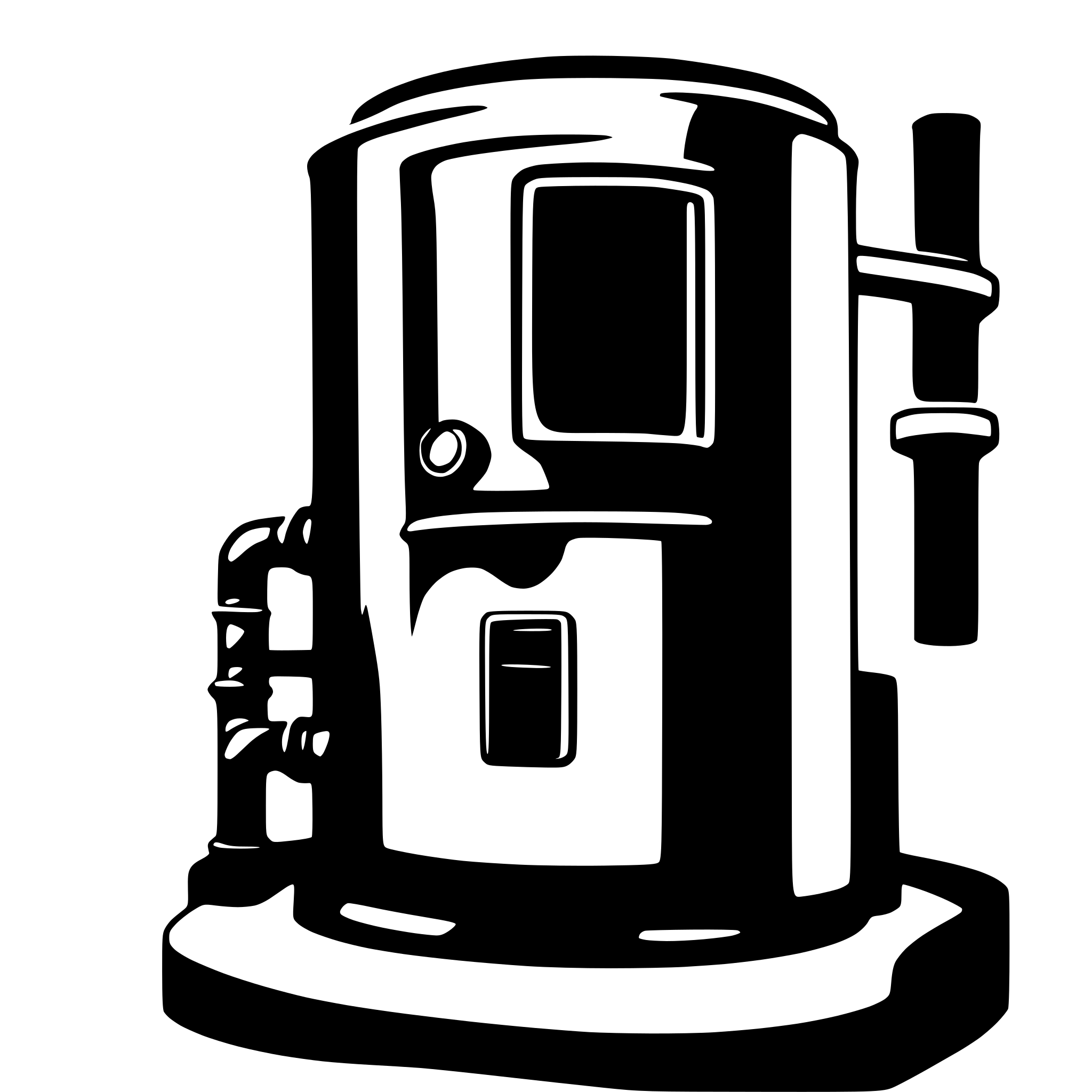 AI-generated SVG of 'HEAT PUMP SYMBOL FOR SCADA'
