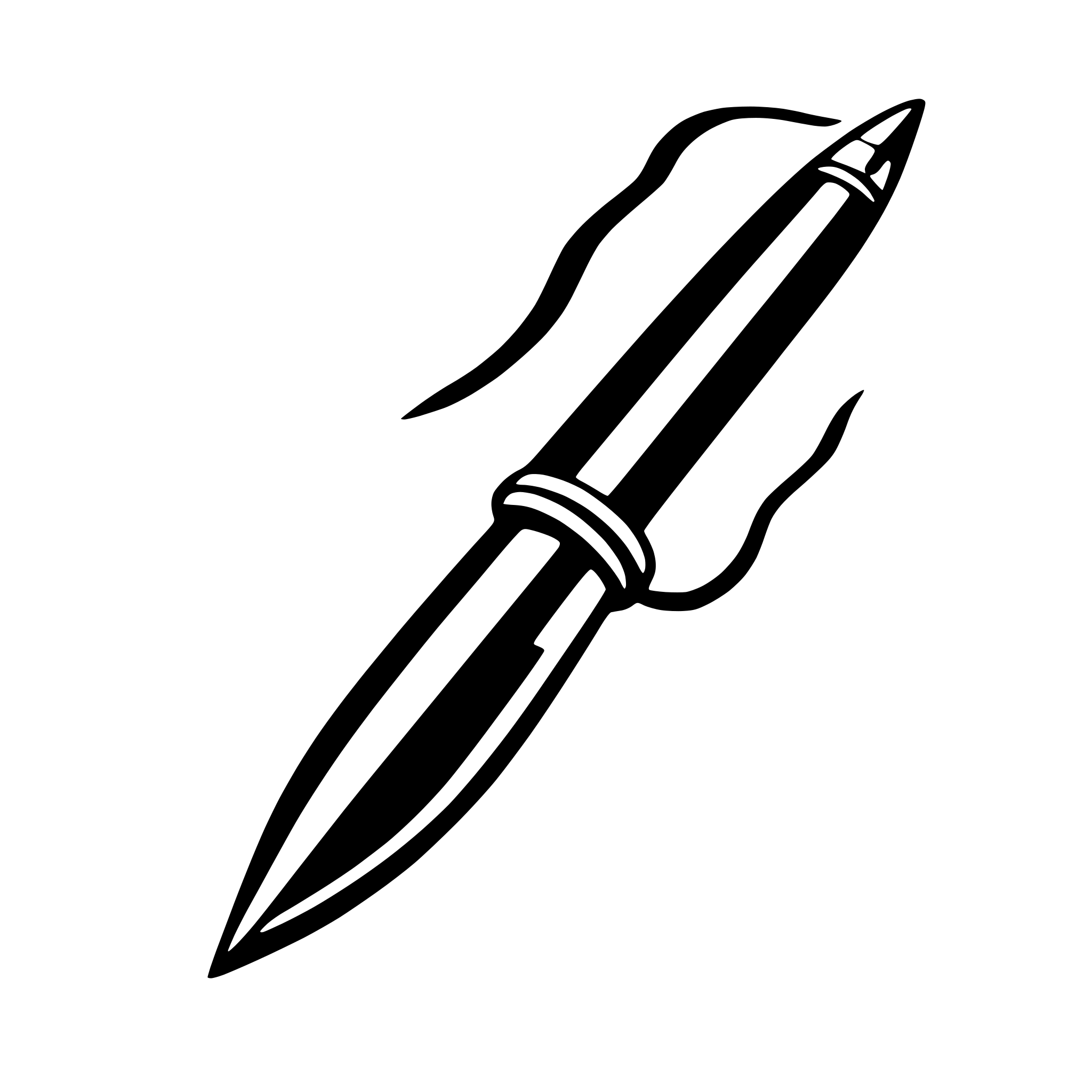 AI-generated SVG of a pen