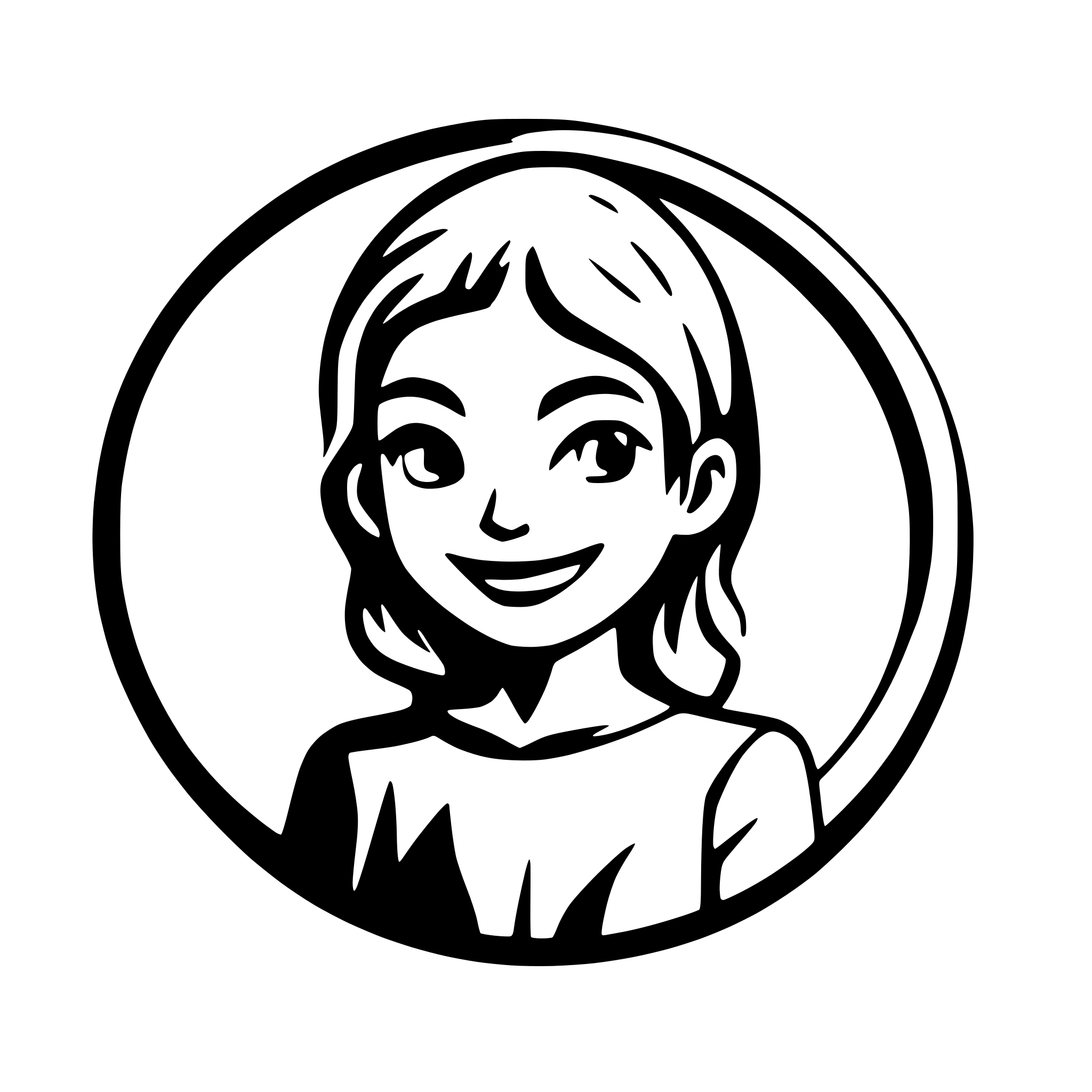 AI-generated SVG of a smiles sculptor