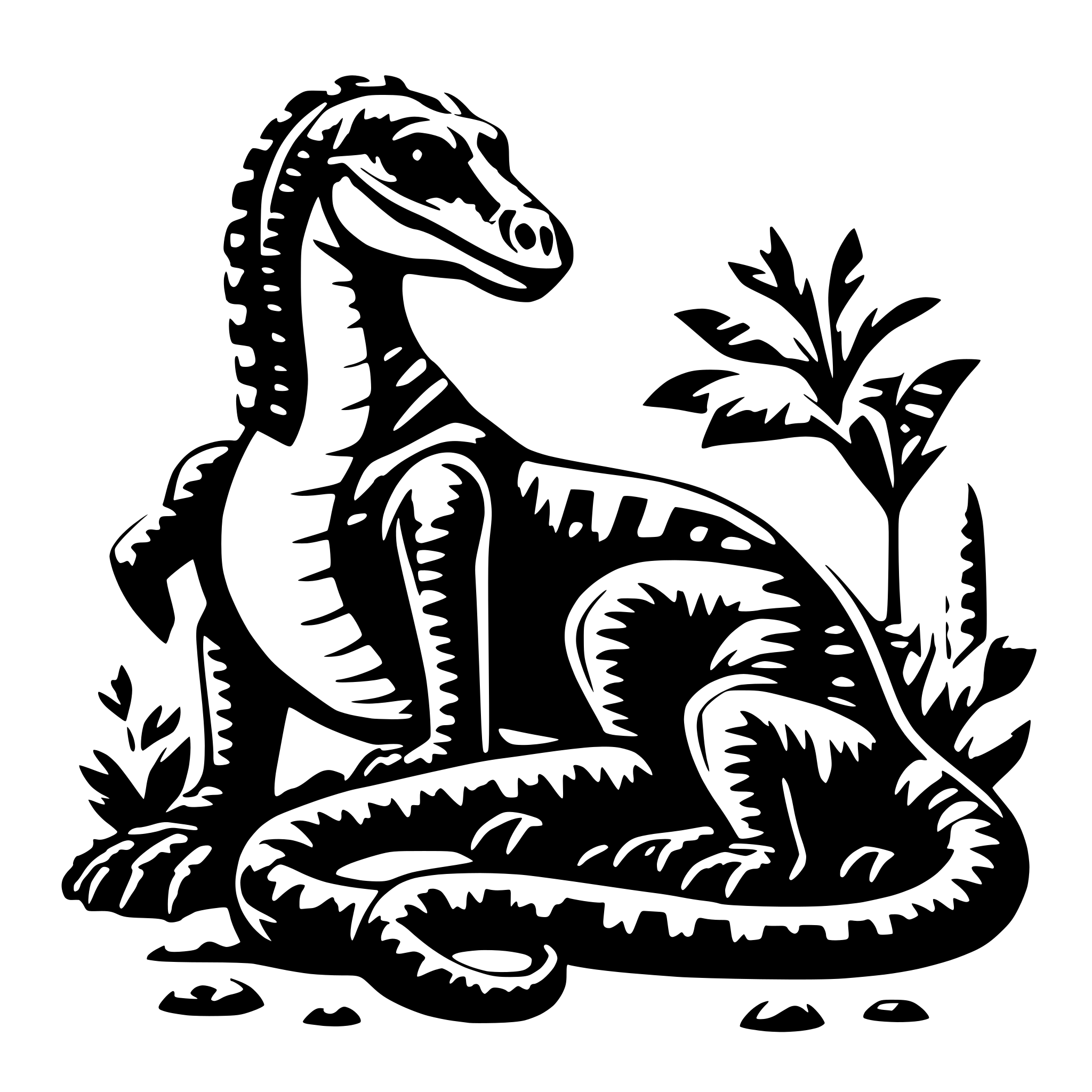 AI-generated SVG of a group of different animals and reptiles AI-generated SVG of a group of different animals and reptiles