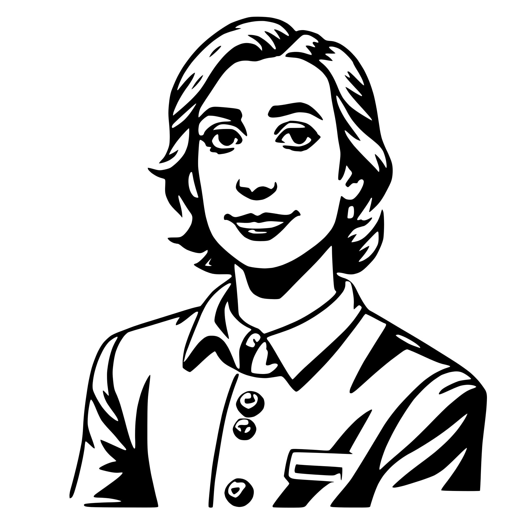 AI-generated SVG of a teacher