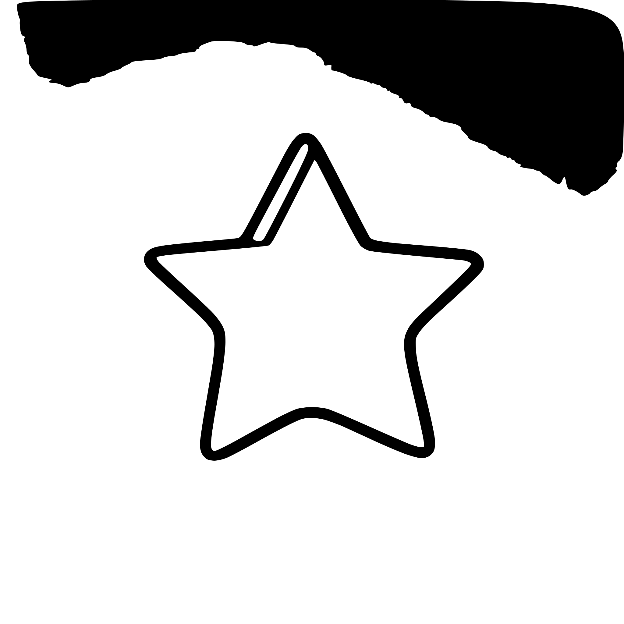 AI-generated SVG of a star