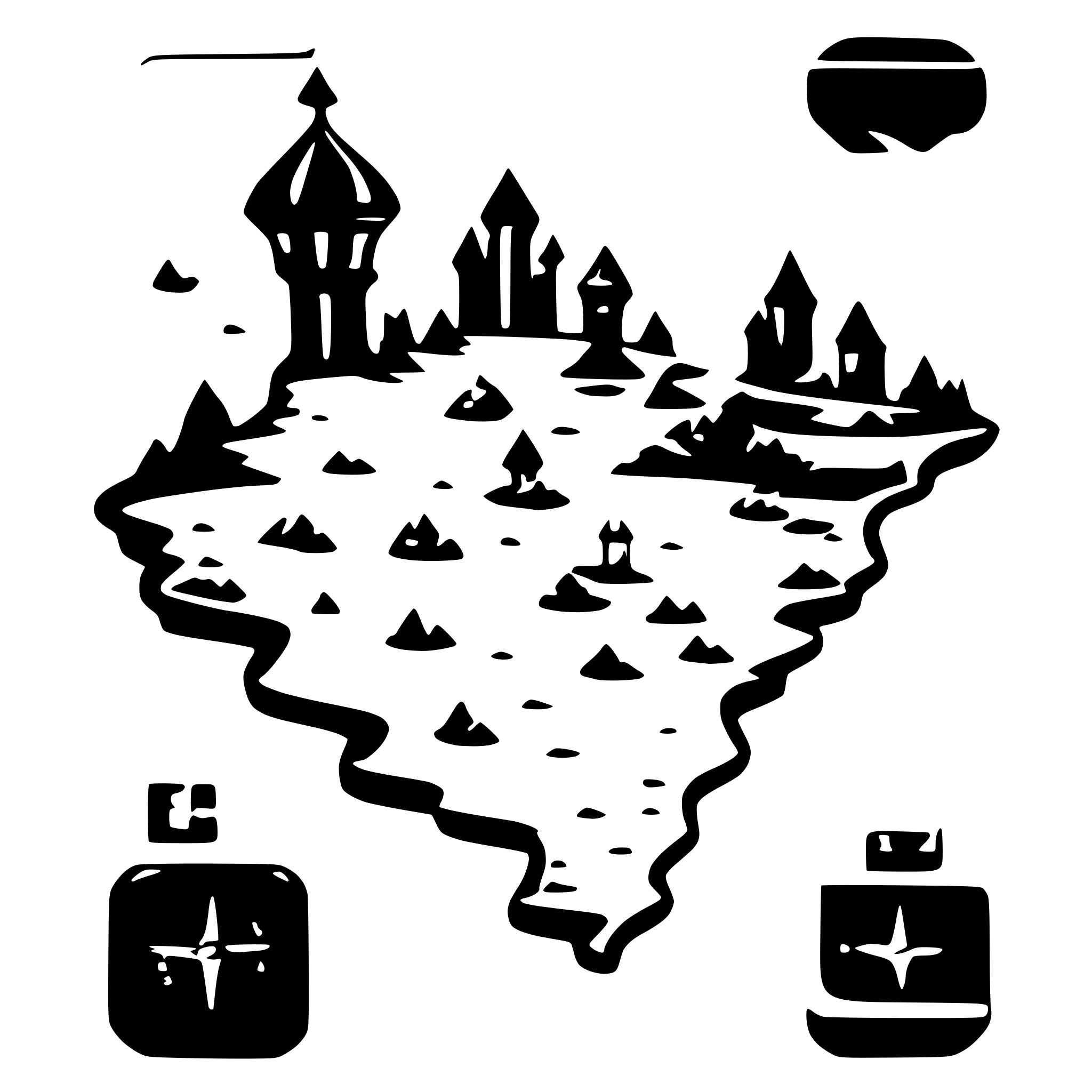 Blank Map. Distance Ruler Vector Map SVG Bundle for 'map and under the map there should be a ruler' | AI ...