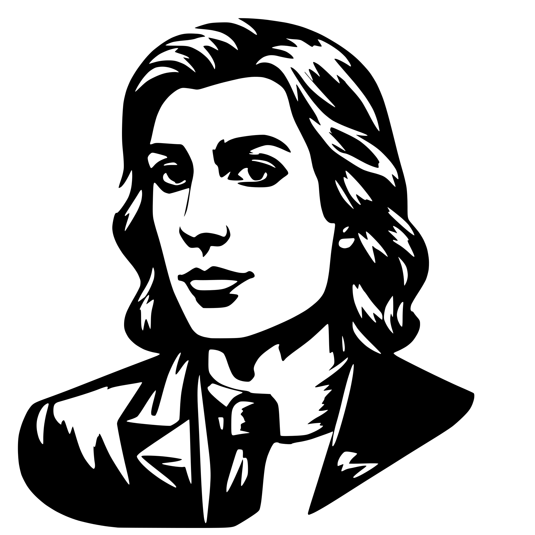 AI-generated SVG of 'STANDardMAle'