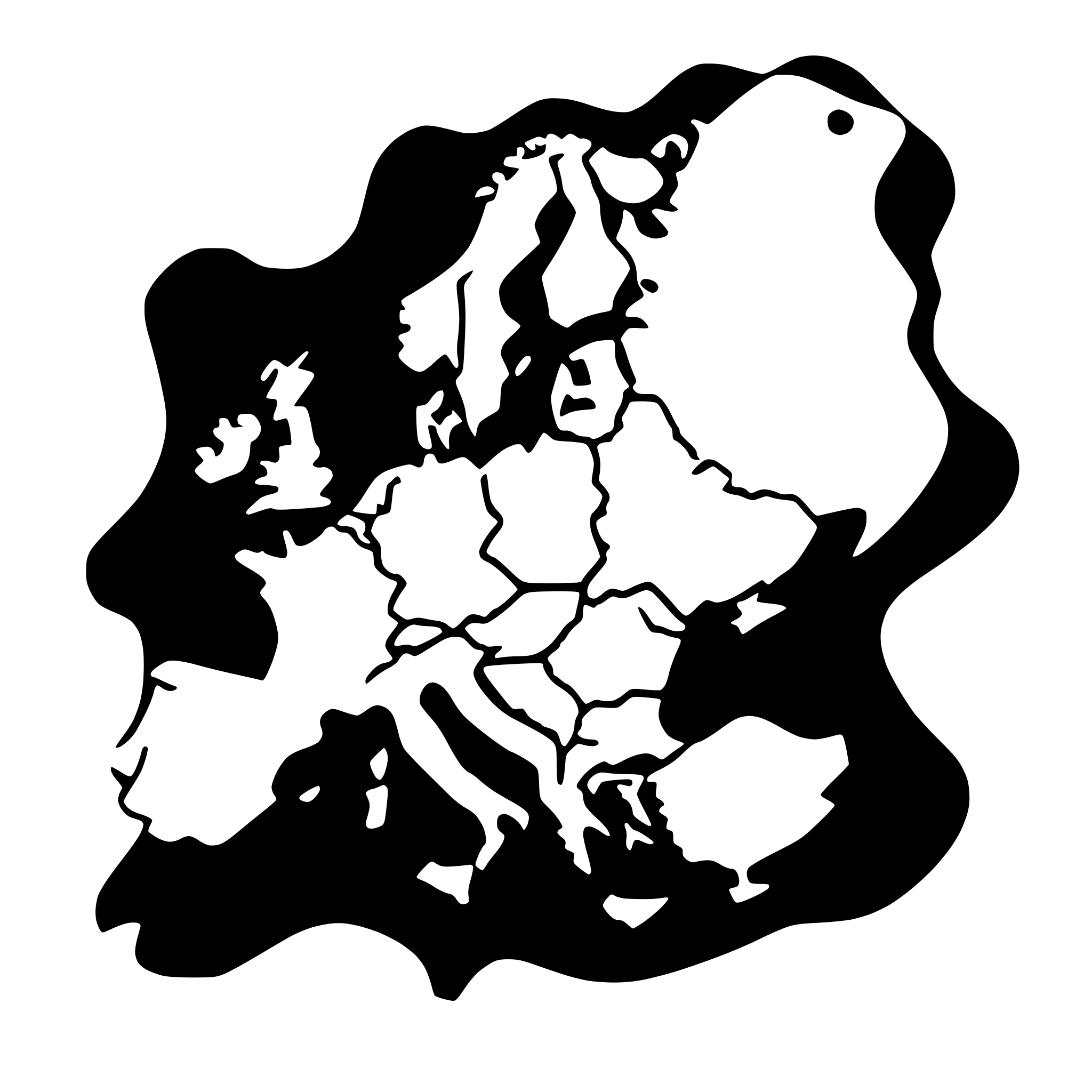 AI-generated SVG of 'europe map'