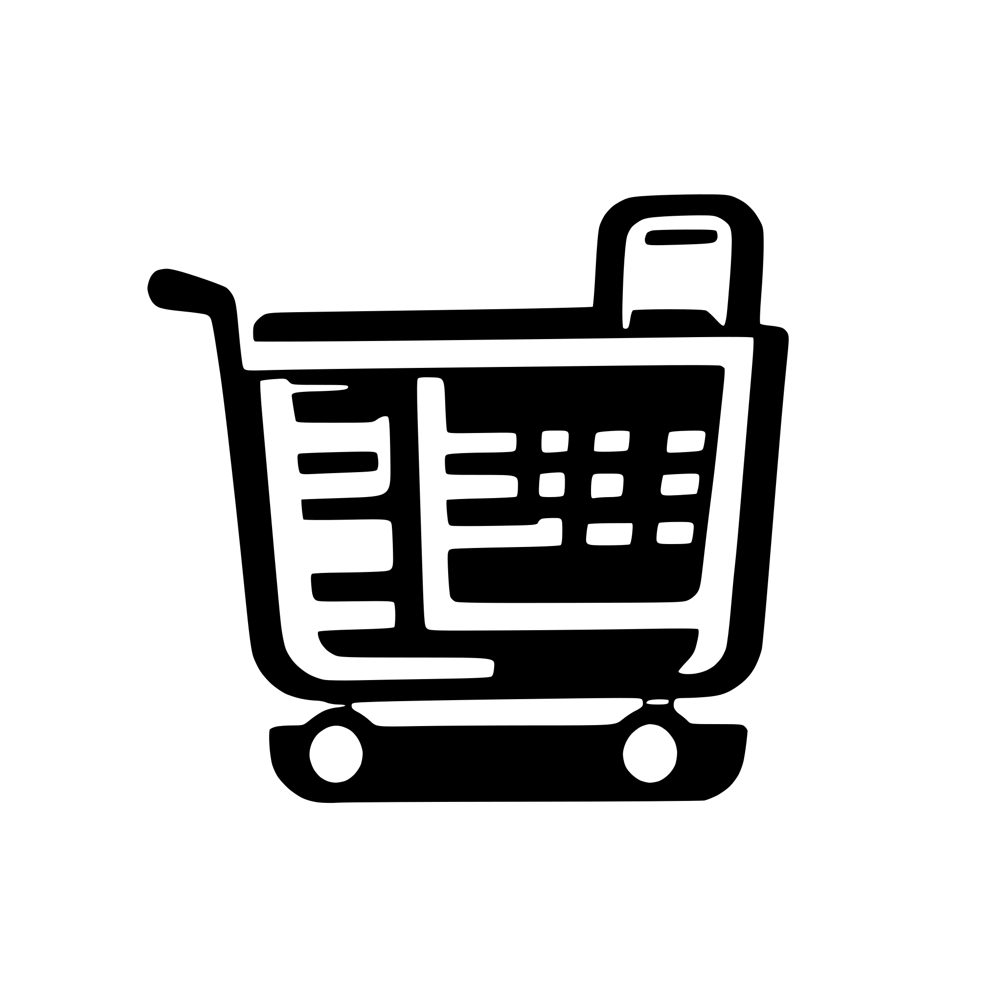 AI-generated SVG of a a shopping chart icon