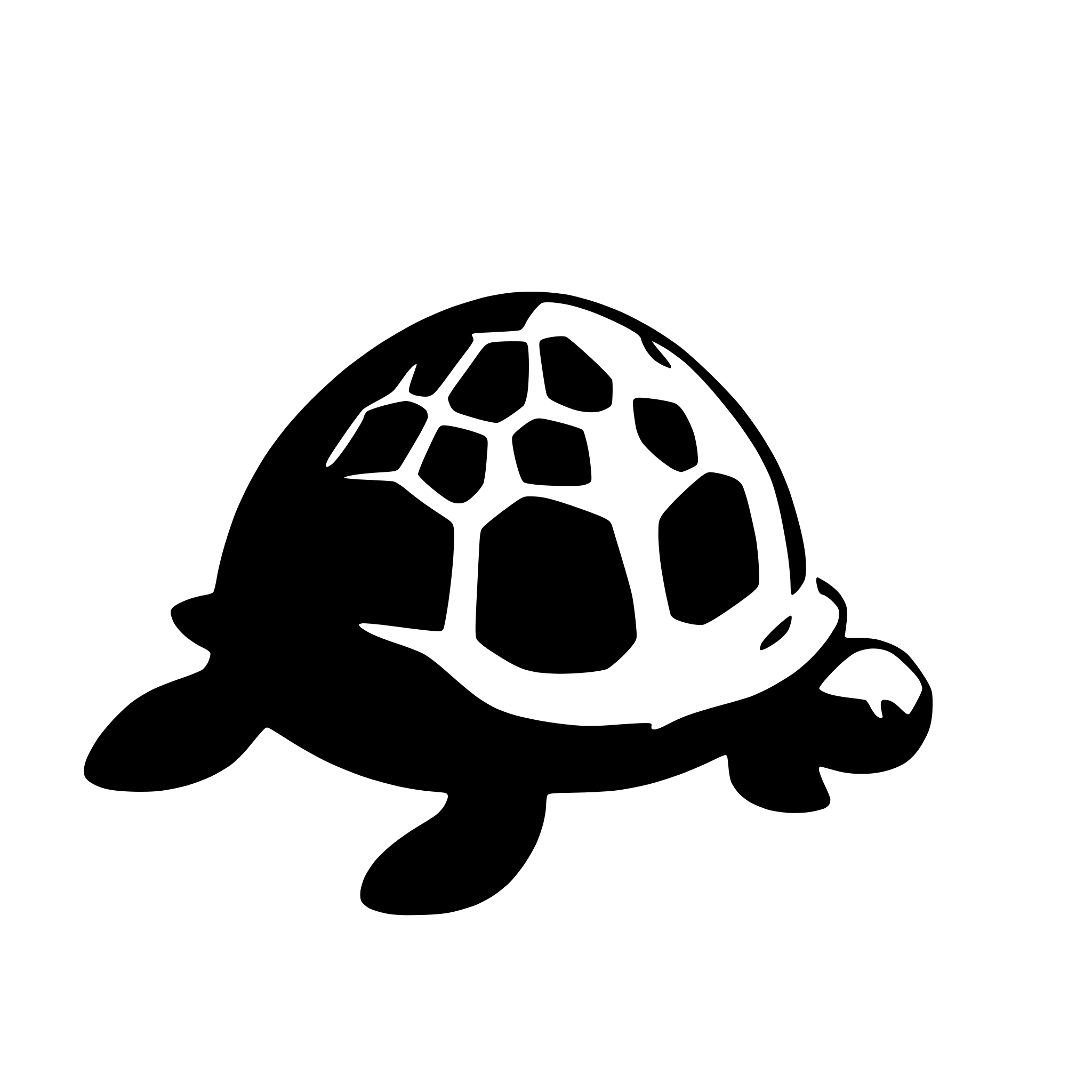 AI-generated SVG of a turtle