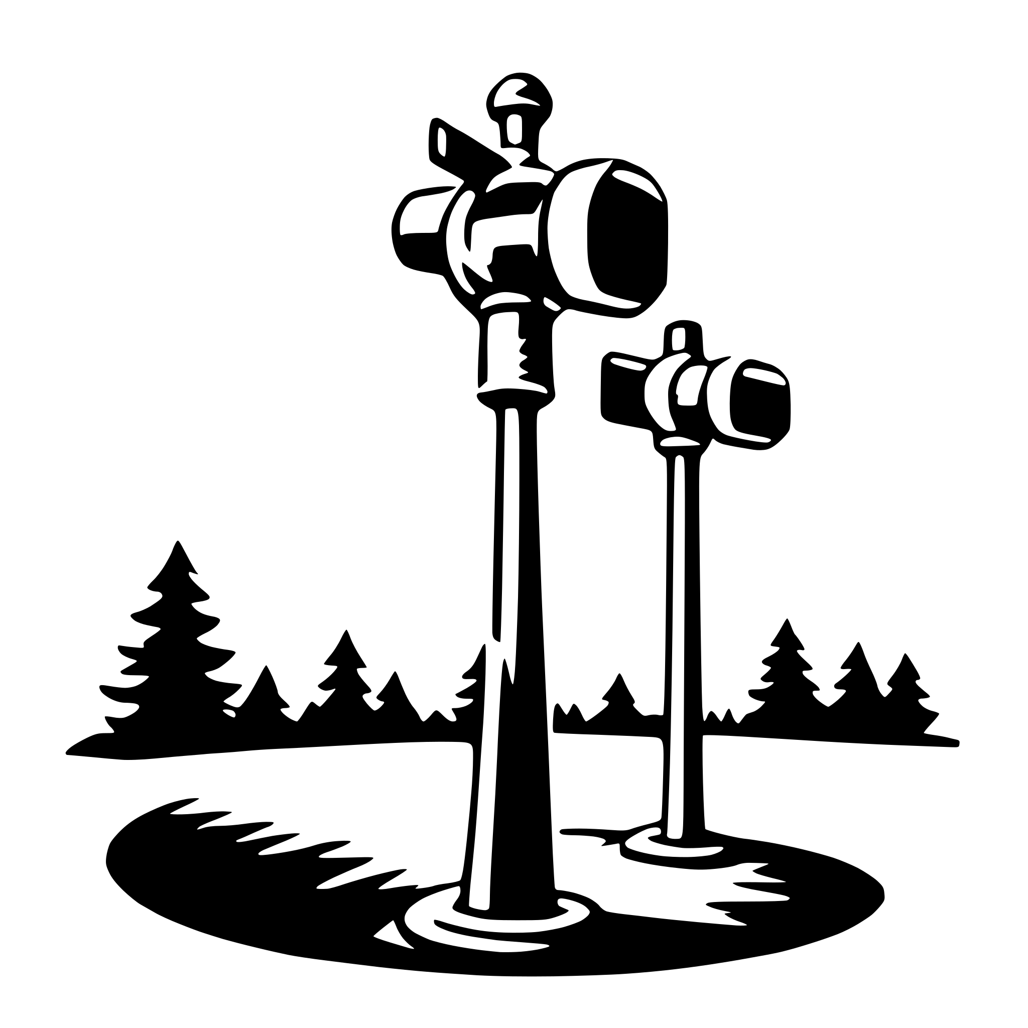 AI-generated SVG of a signal