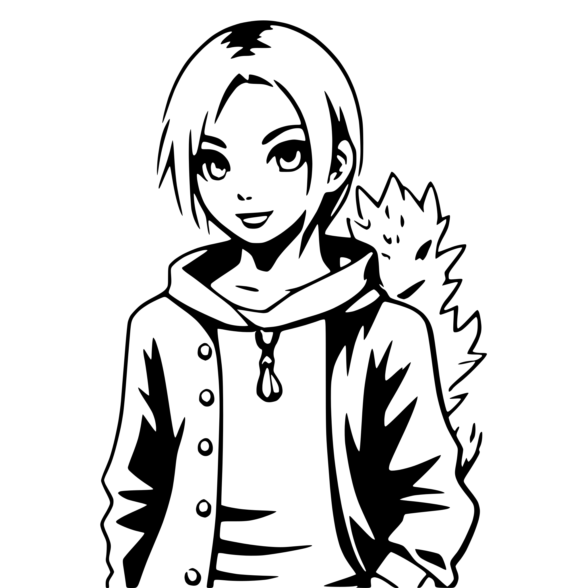 AI-generated SVG of 'boy with fire dragon'