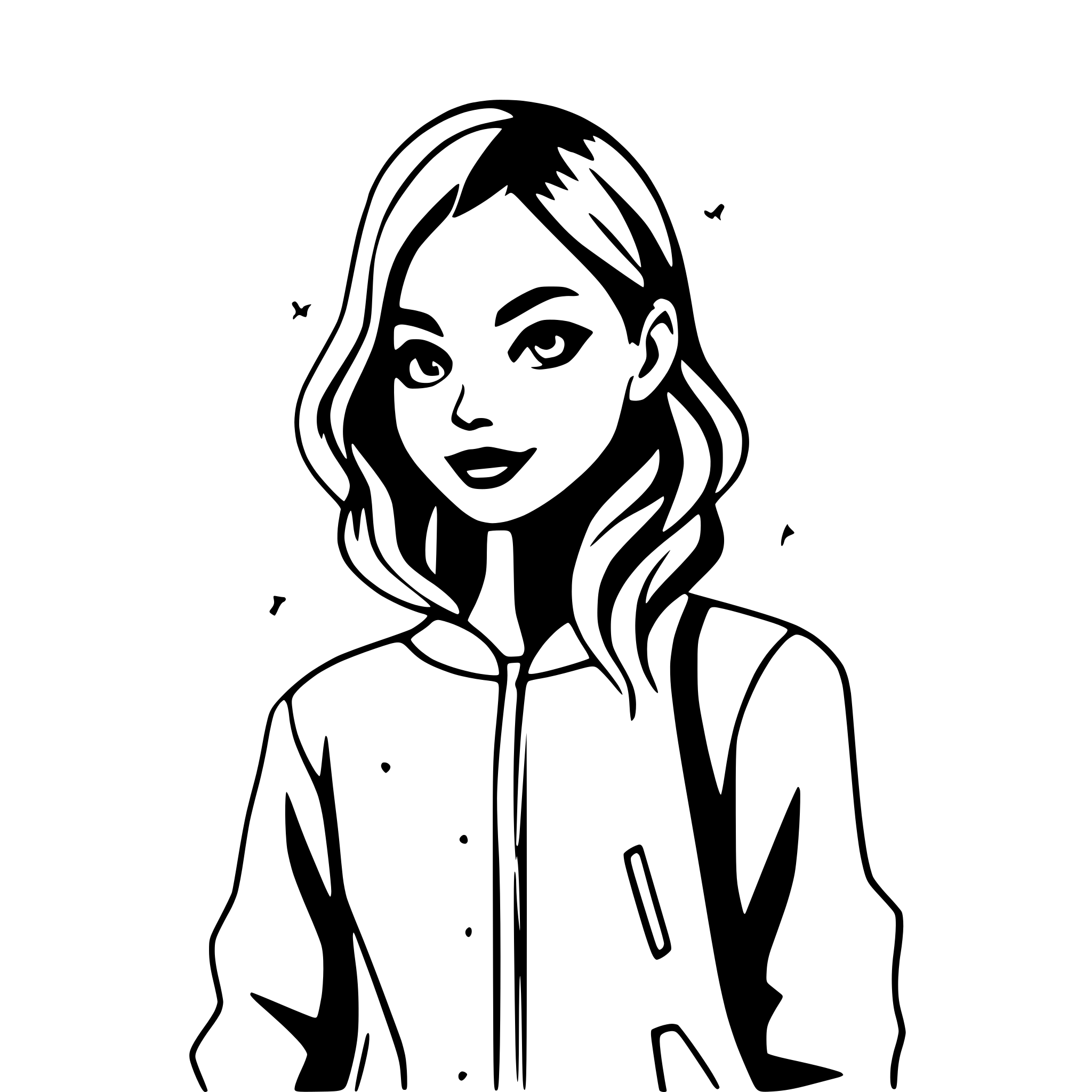 AI-generated SVG of a Stars