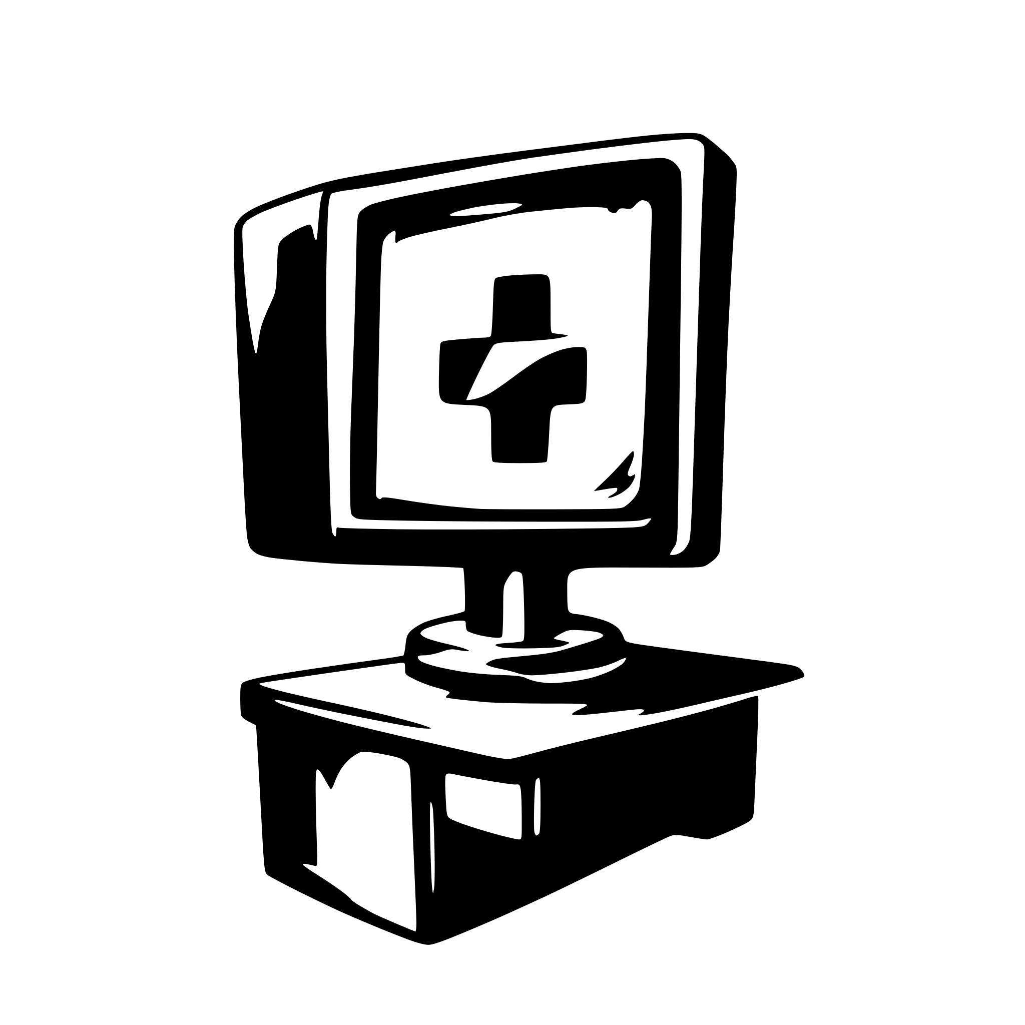AI-generated SVG of a checked mark with monitor