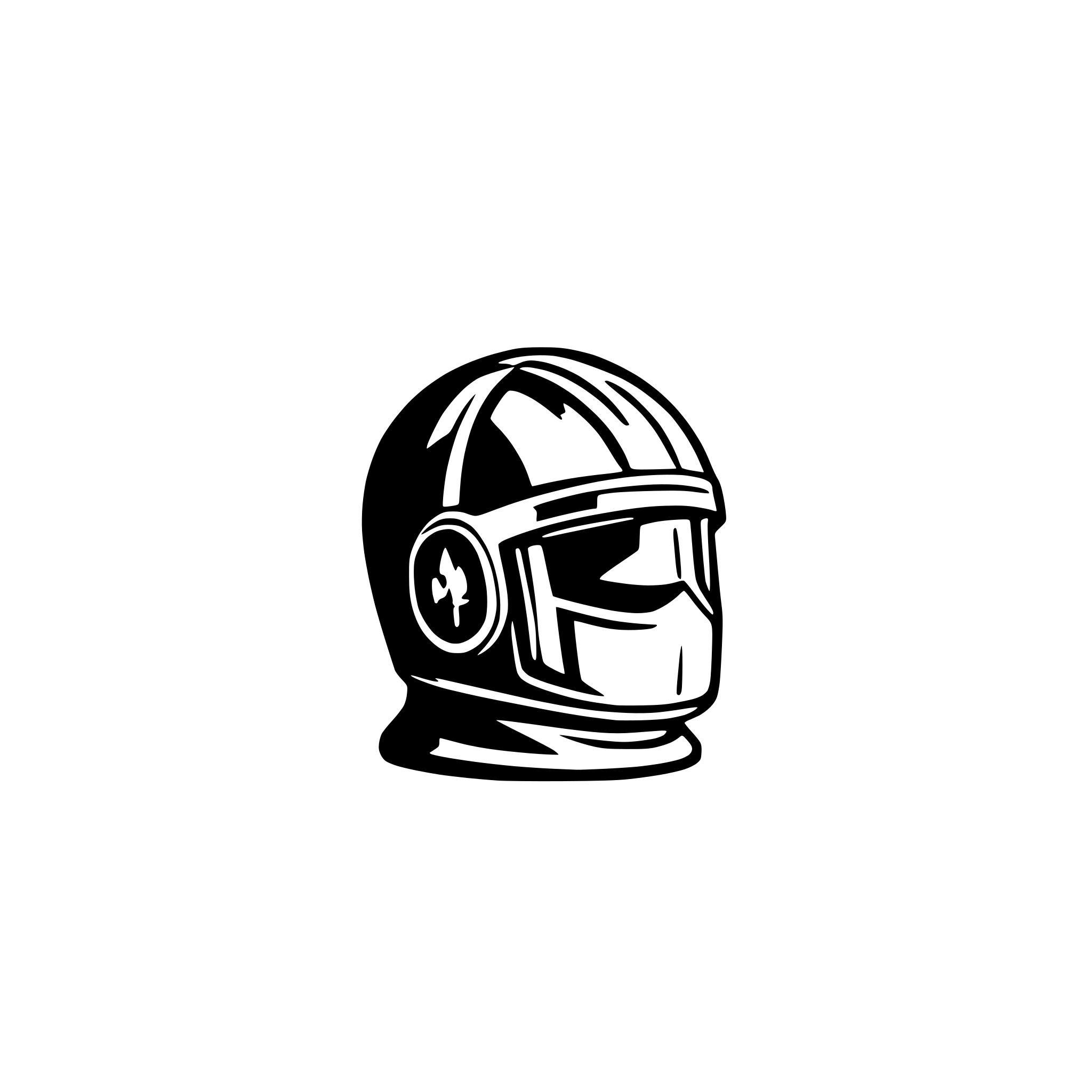 AI-generated SVG of 'Ukraininag helmet'