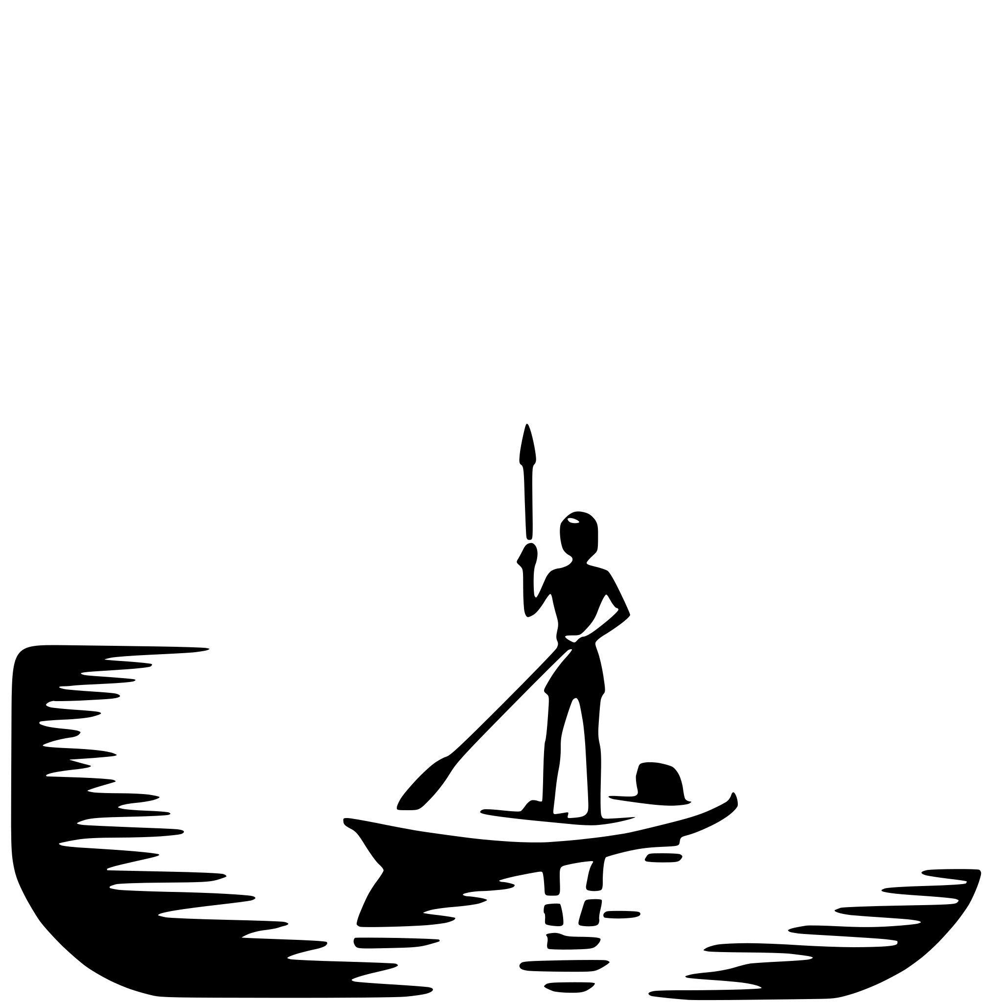 AI-generated SVG of 'sunset paddleboarding'