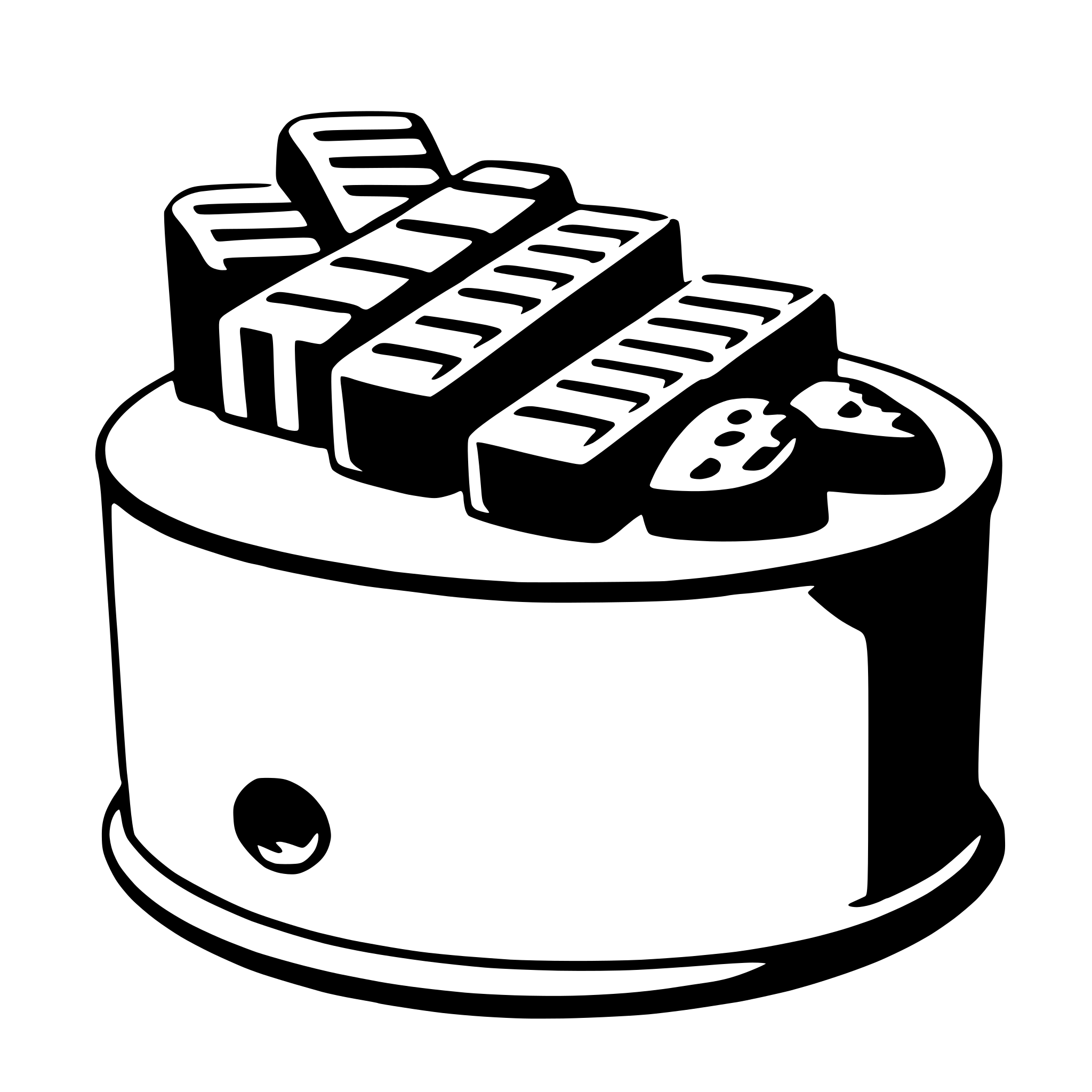 AI-generated SVG of a chocolate box