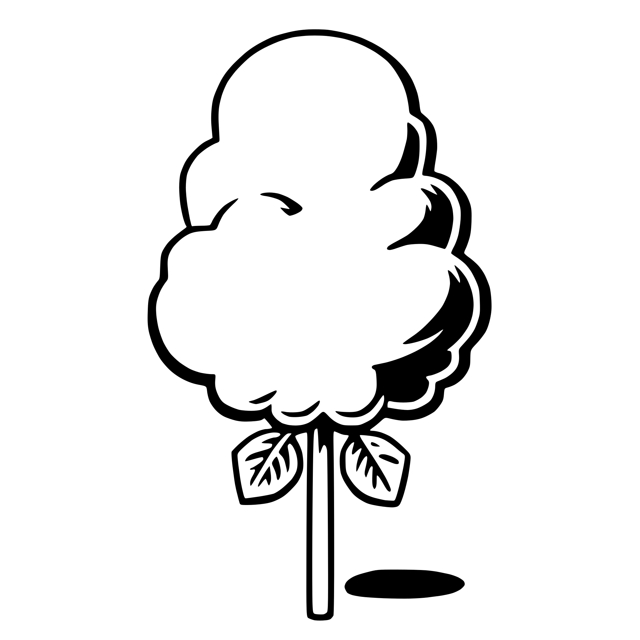 AI-generated SVG of a cotton candy