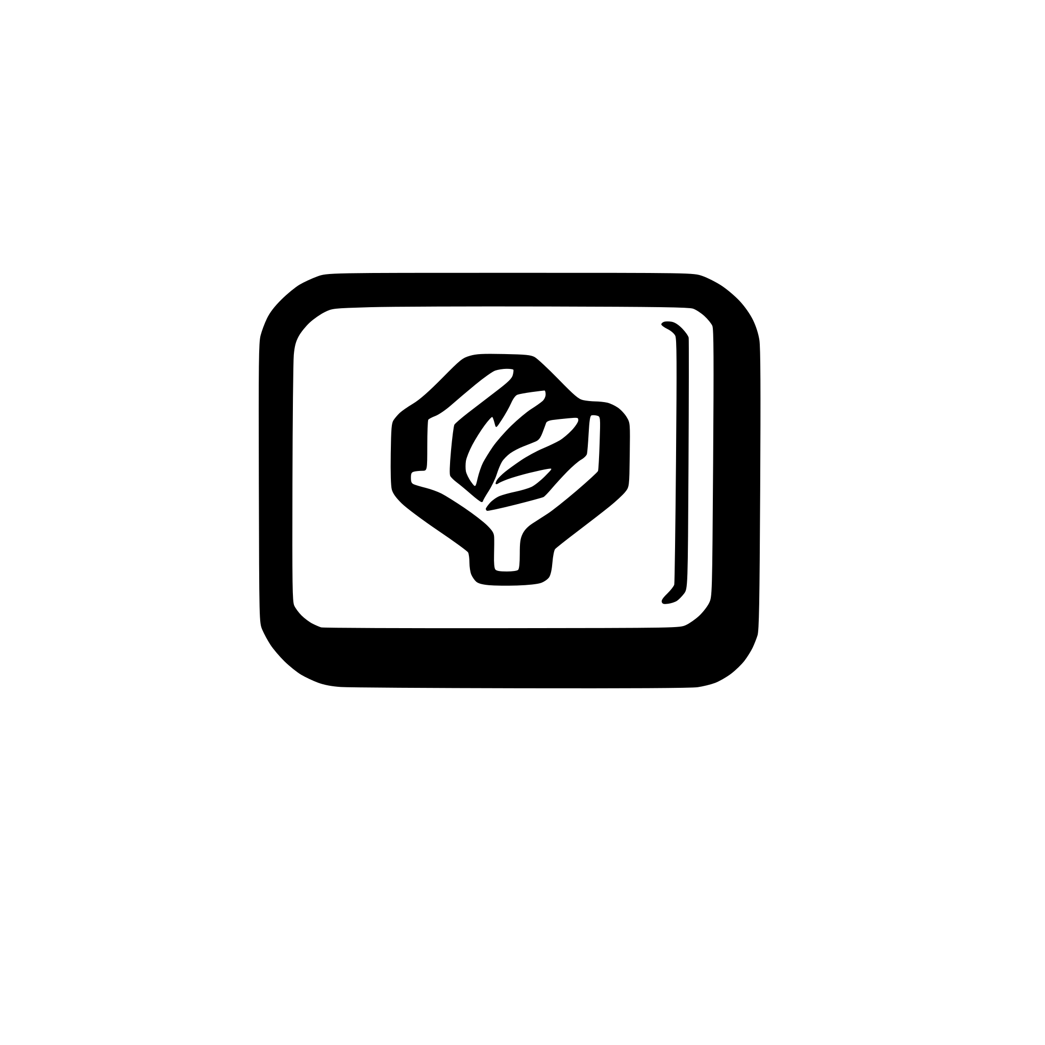 AI-generated SVG of a simple microchip icon