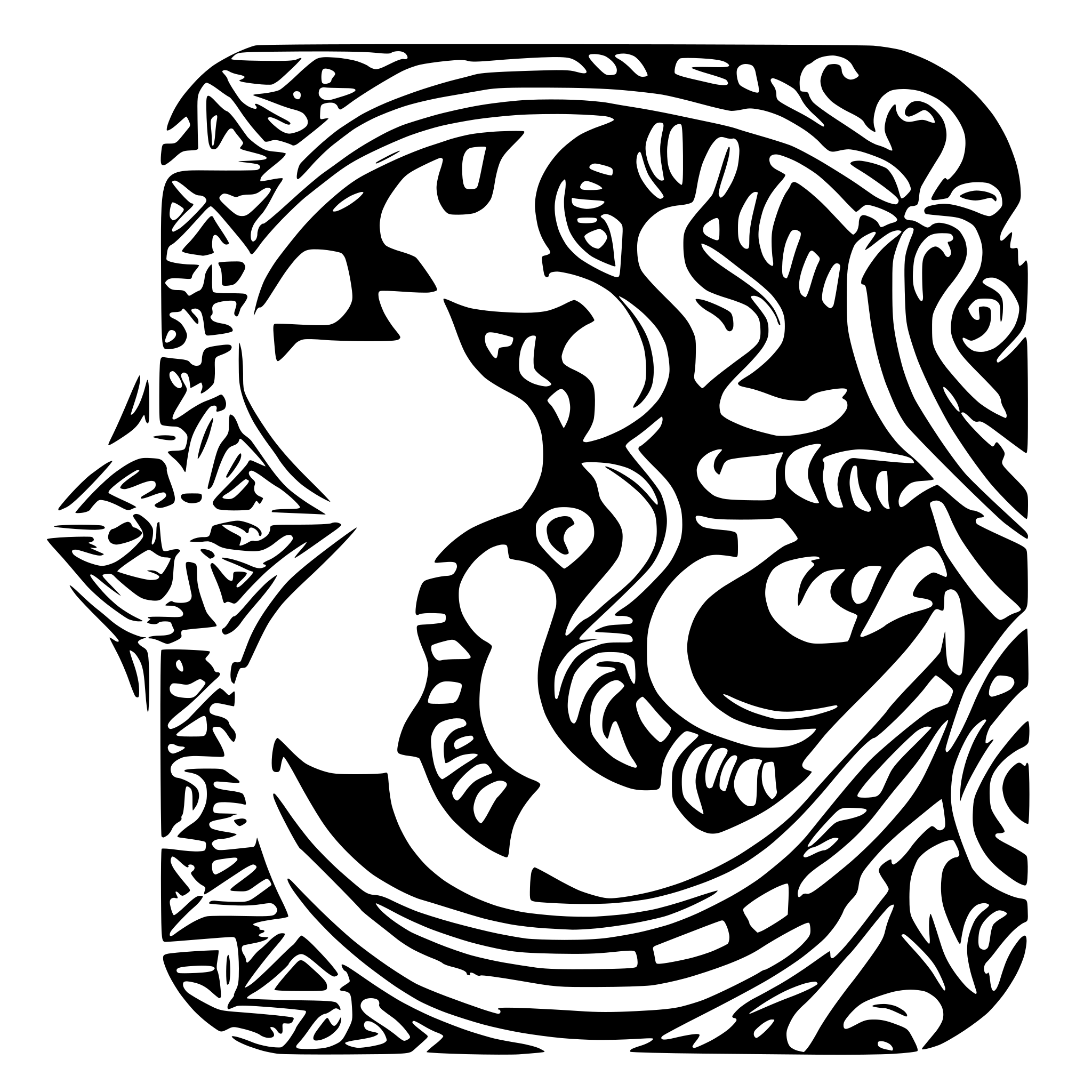AI-generated SVG of a very detailed gold neklace