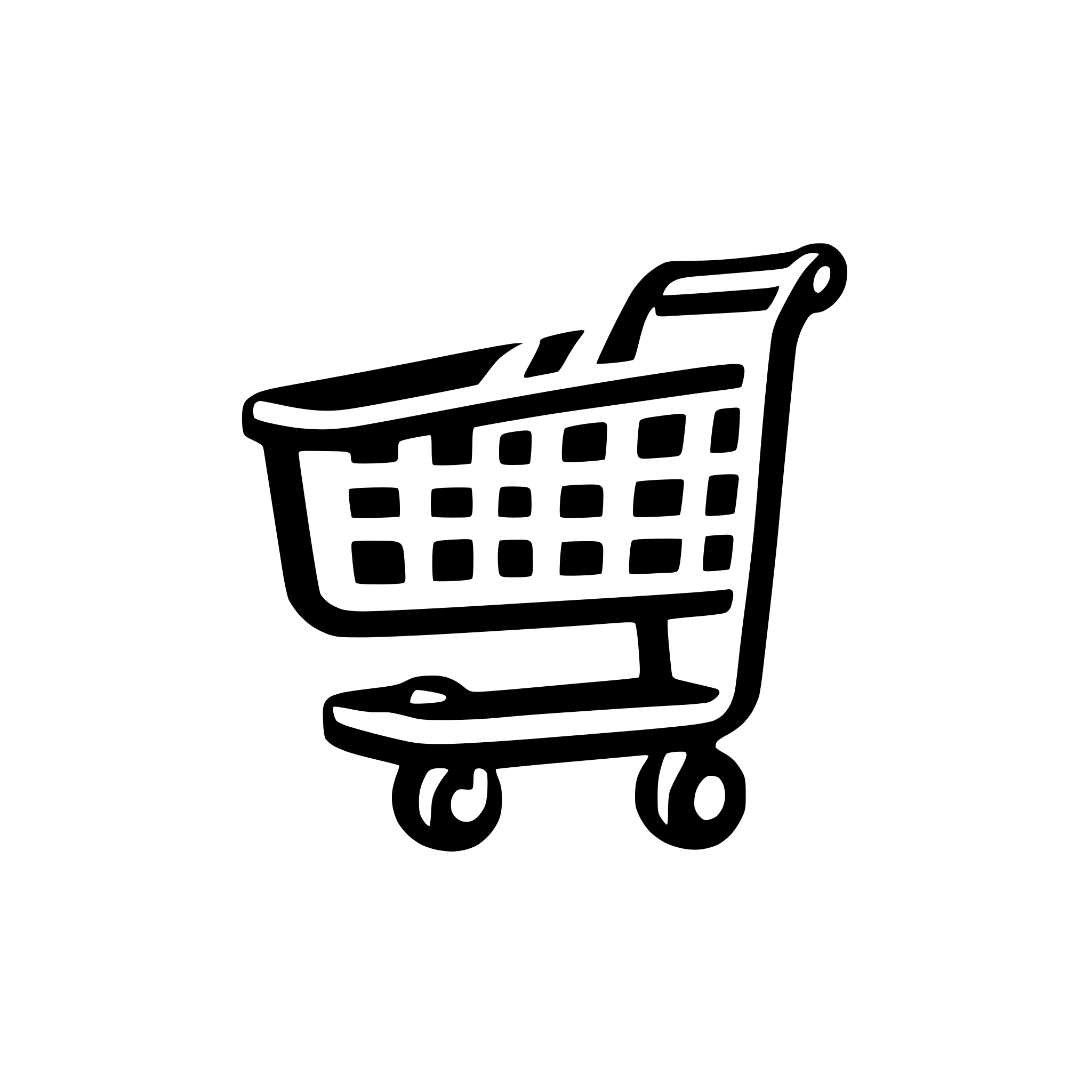 AI-generated SVG of a shopping cart