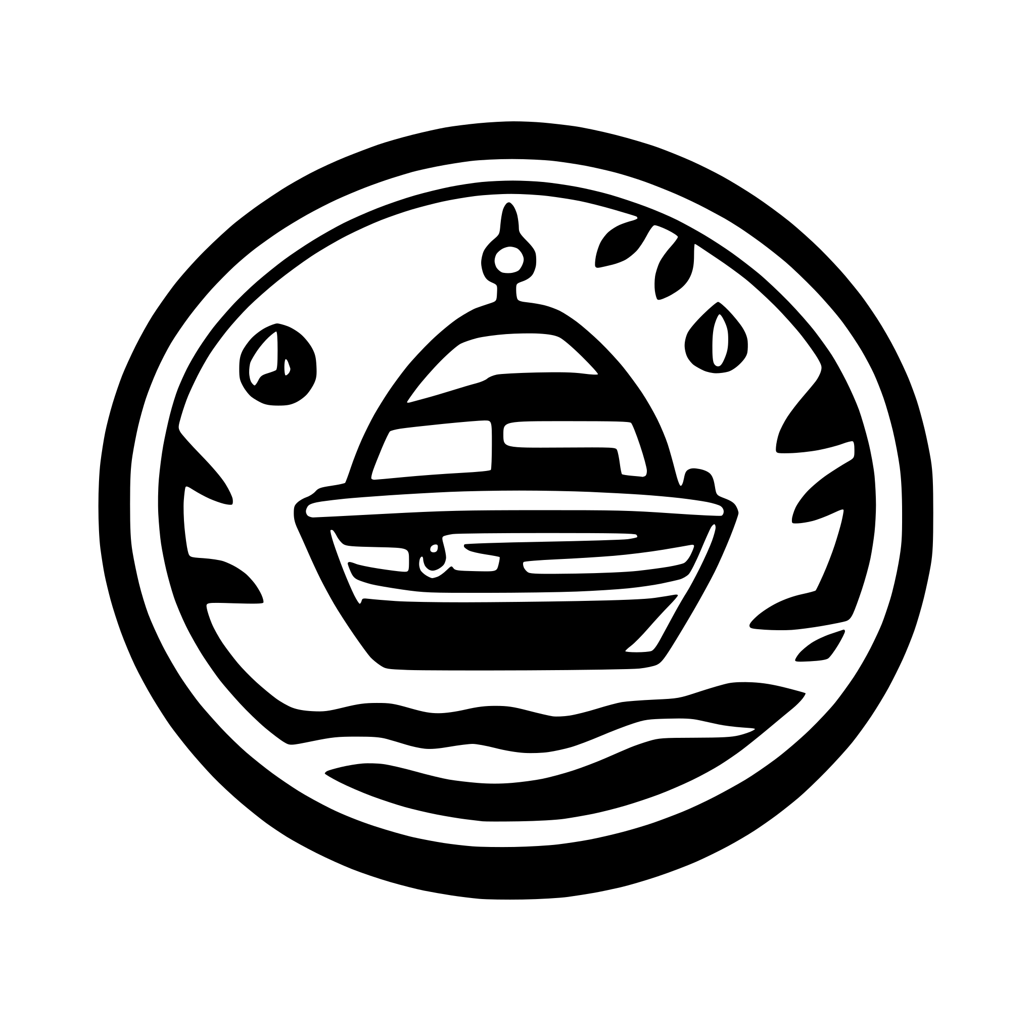 AI-generated SVG of a motorboat deck vector