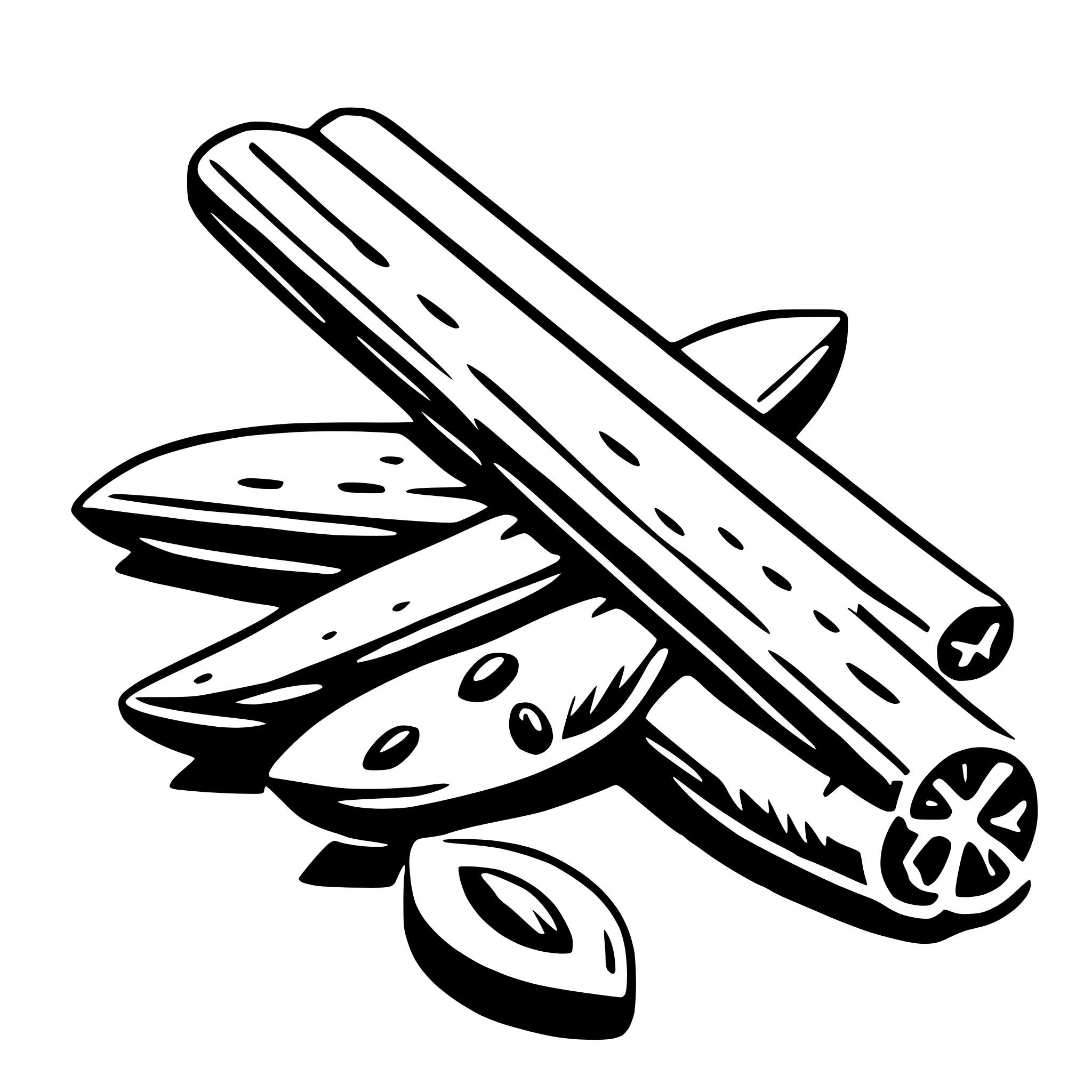 AI-generated SVG of a cinnamon