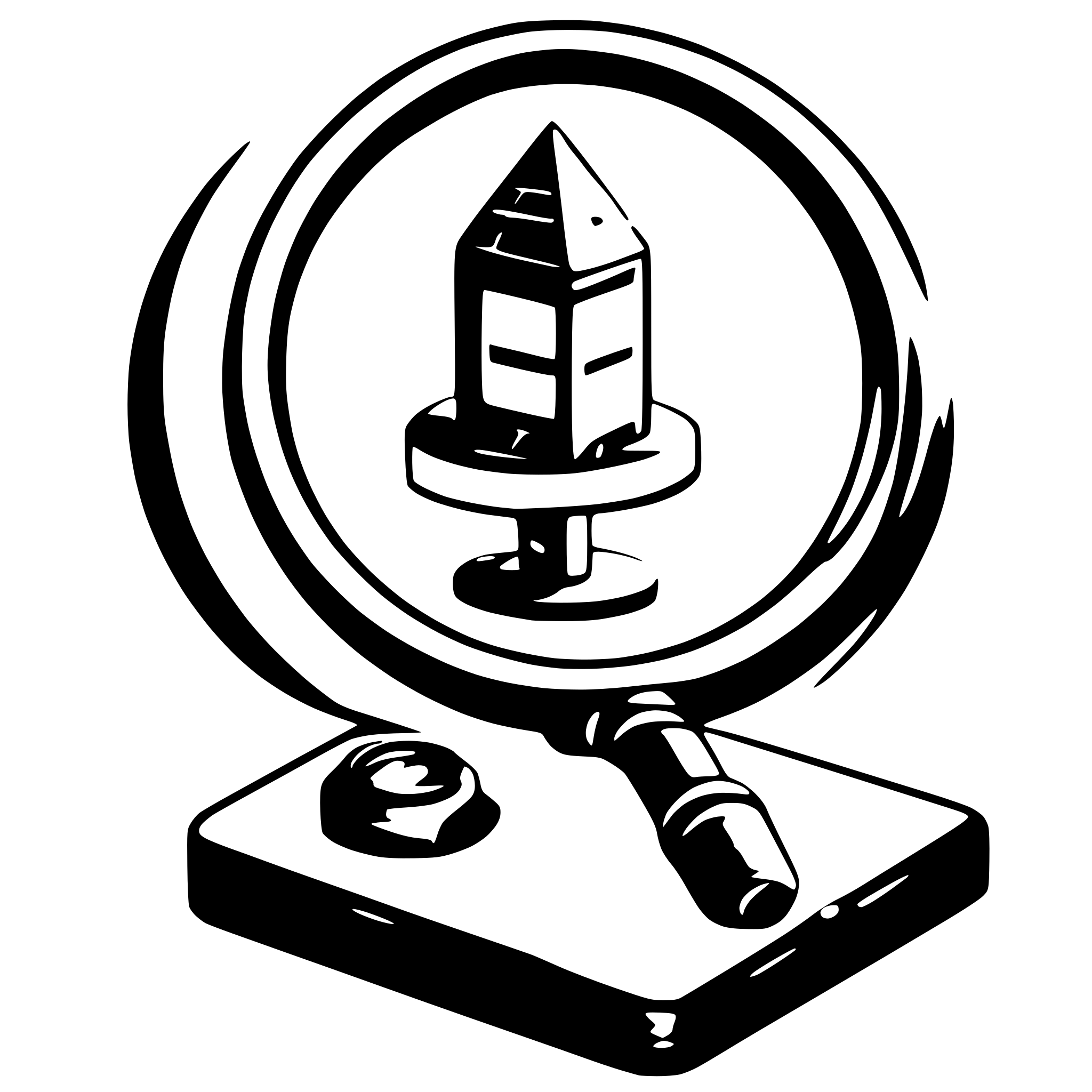 AI-generated SVG of a data nodes beeing inspected by a magnifying glass