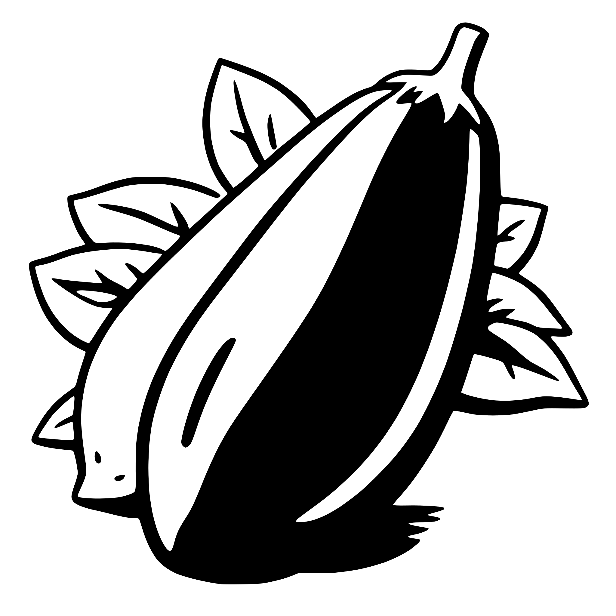 AI-generated SVG of 'eggplant'