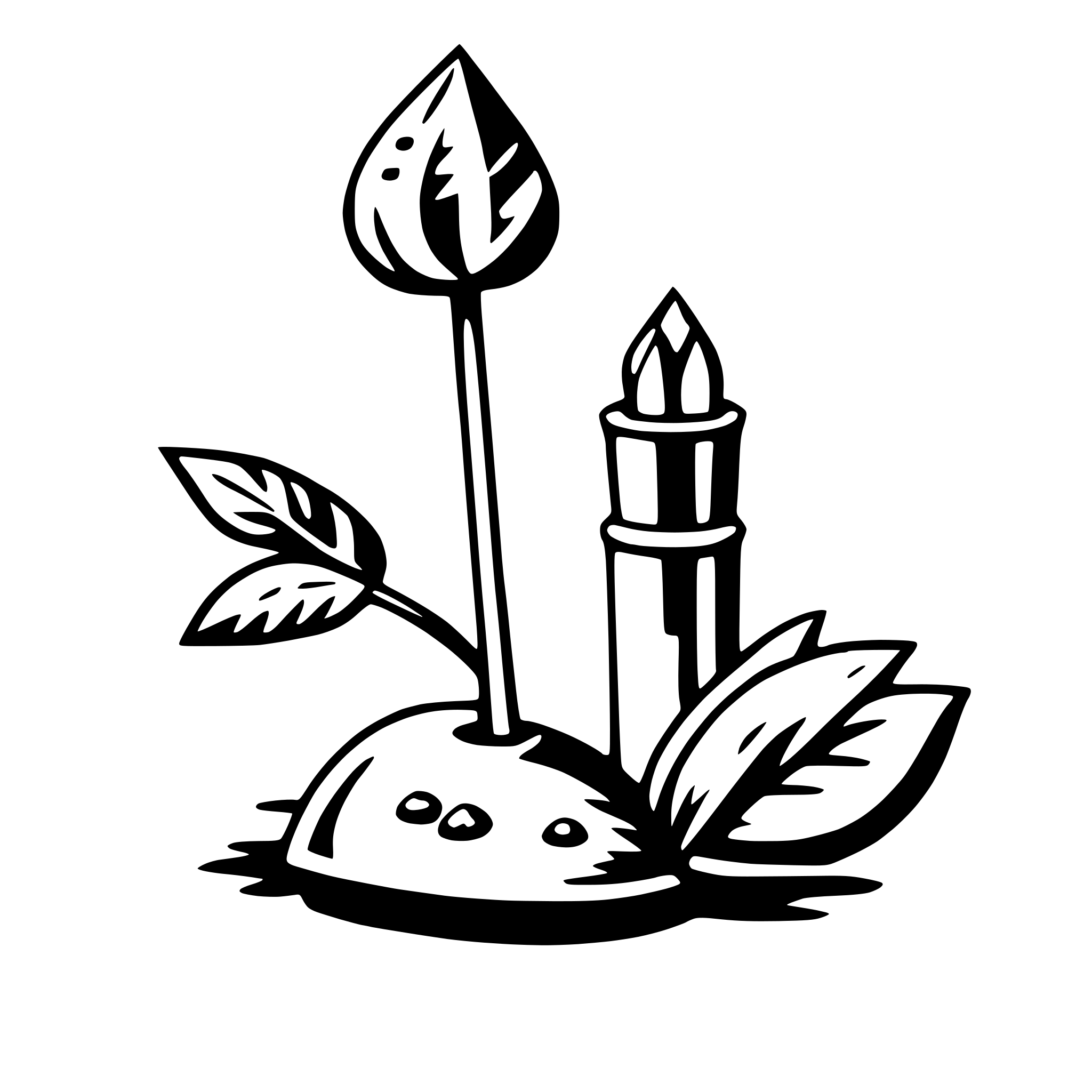 AI-generated SVG of a set