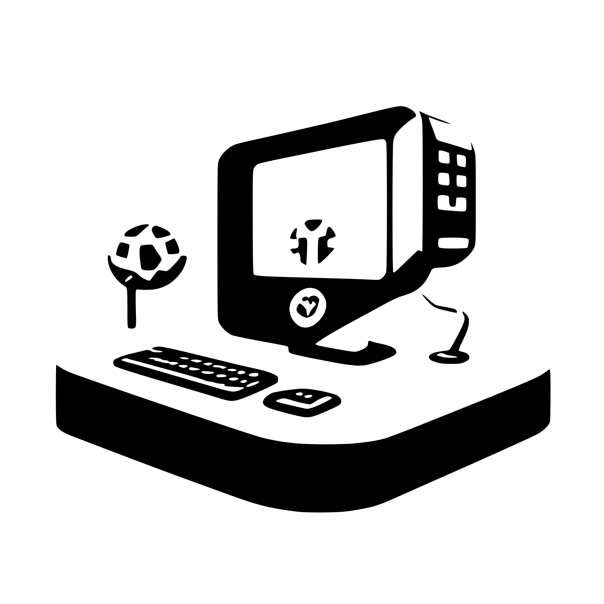 AI-generated SVG of 'internet supabase simple flat'