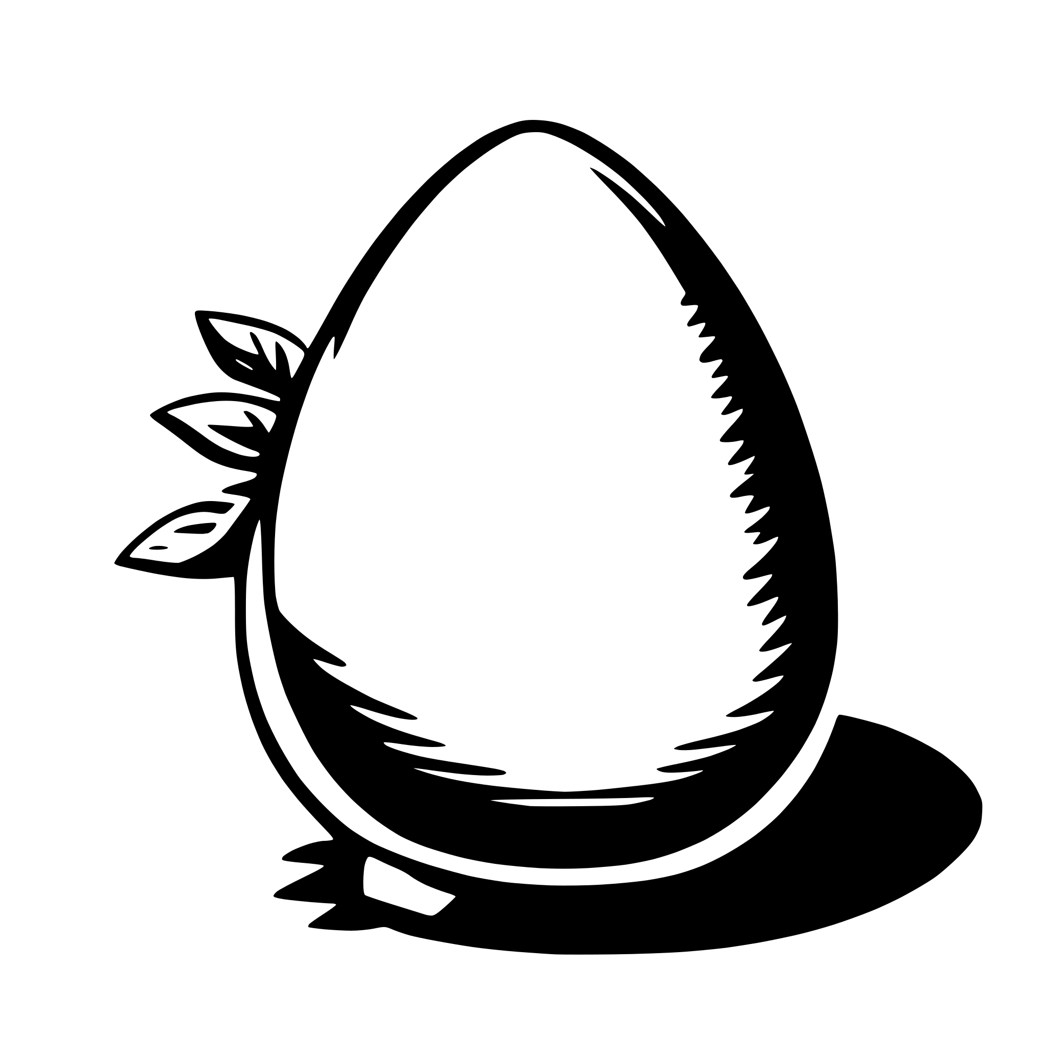 AI-generated SVG of a egg